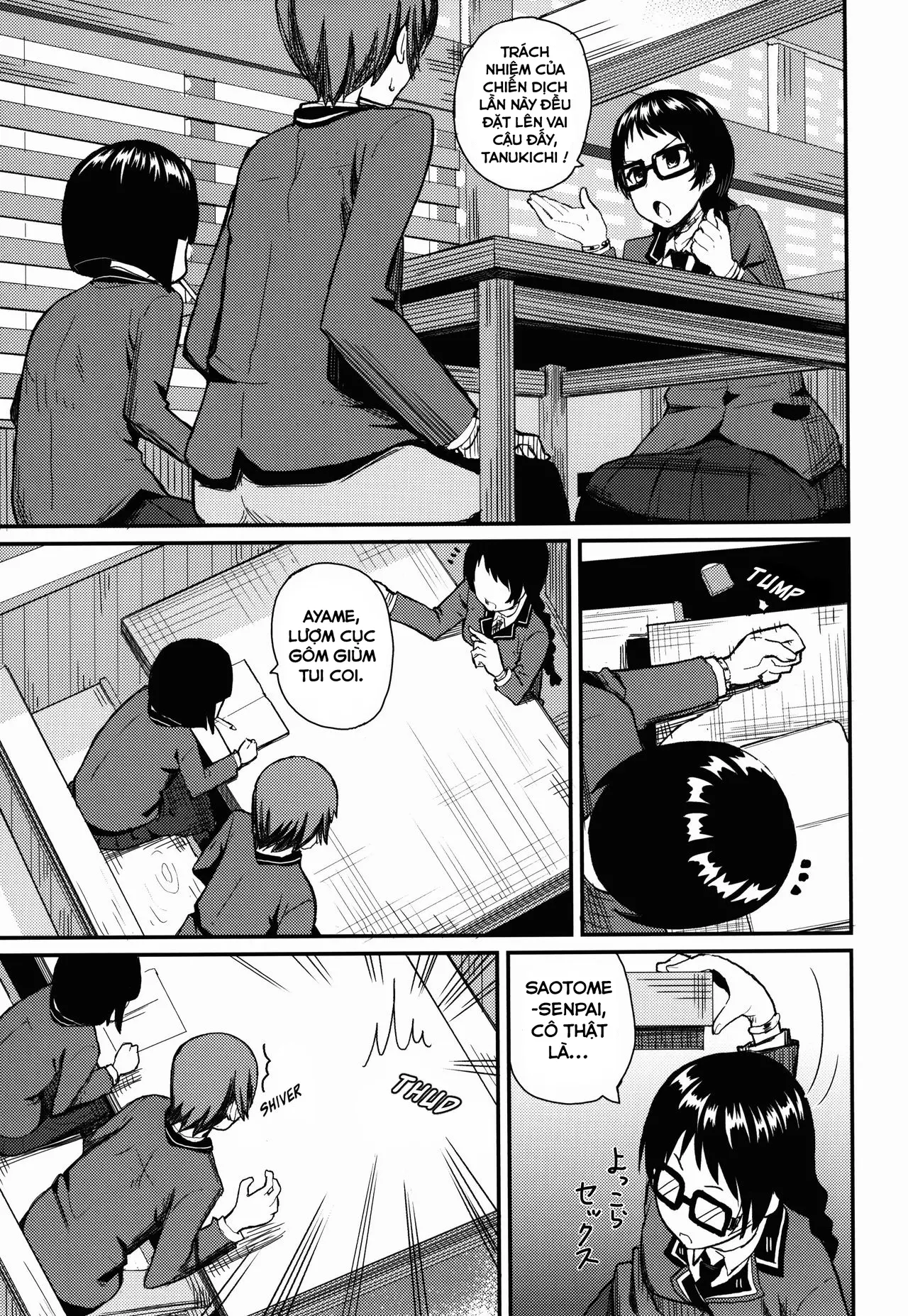 Kajou-senpai ni Chinpo Misete Semattemita. | Làm thế nào để làm quen Kajou-Senpai ...Đúng rồi, dùng trym :v - Full trang 2
