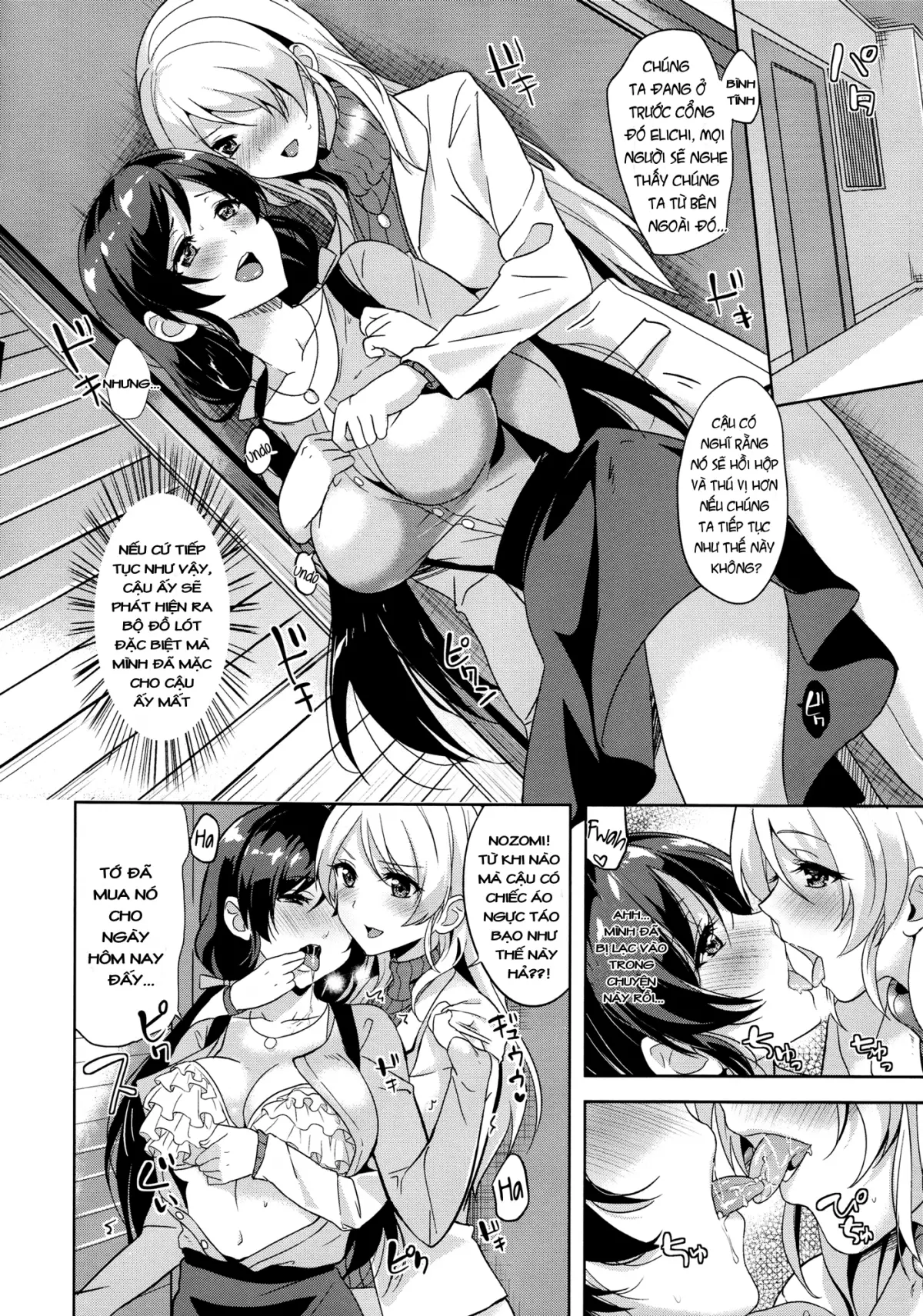 Nozomi to Eri ga Fuyuyasumi no Aida Kedamonos ni Naru Ohanashi (Love Live!) [Vietnamese Tiếng Việt] [Snow FOX [DVT]] - Full trang 11