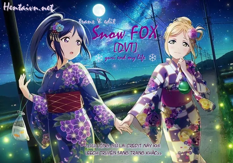 Nozomi to Eri ga Fuyuyasumi no Aida Kedamonos ni Naru Ohanashi (Love Live!) [Vietnamese Tiếng Việt] [Snow FOX [DVT]] - Full trang 2