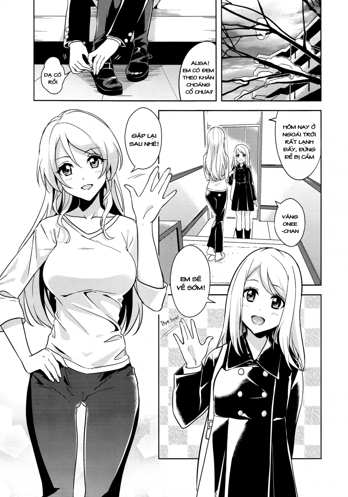 Nozomi to Eri ga Fuyuyasumi no Aida Kedamonos ni Naru Ohanashi (Love Live!) [Vietnamese Tiếng Việt] [Snow FOX [DVT]] - Full trang 6