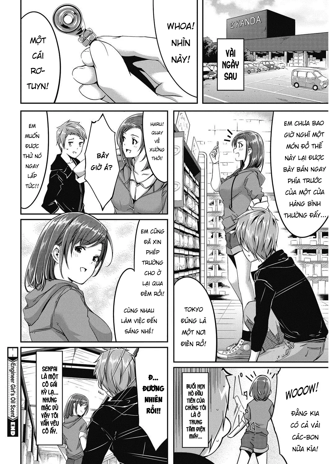 Kougaku Otome wa Oil no Kaori | Engineer Girl's Oil Scent - Full trang 20