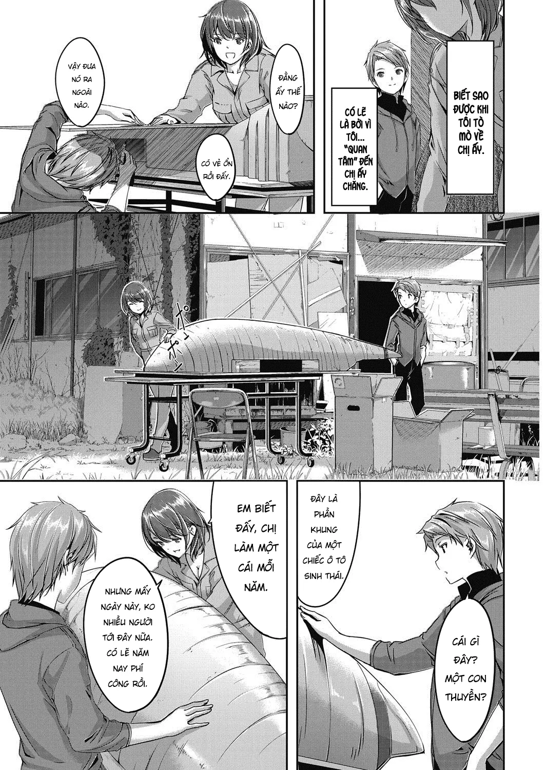 Kougaku Otome wa Oil no Kaori | Engineer Girl's Oil Scent - Full trang 3