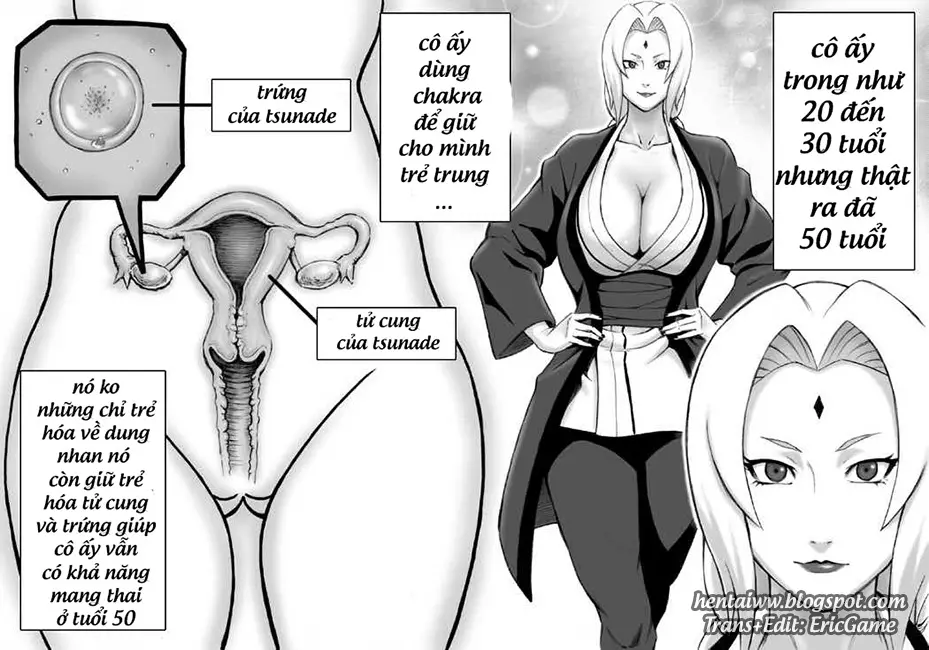 Akogare no Tsunade-sama o Zettai Haramasetai! | I want to impregnate Tsunade-sama! - Full trang 4