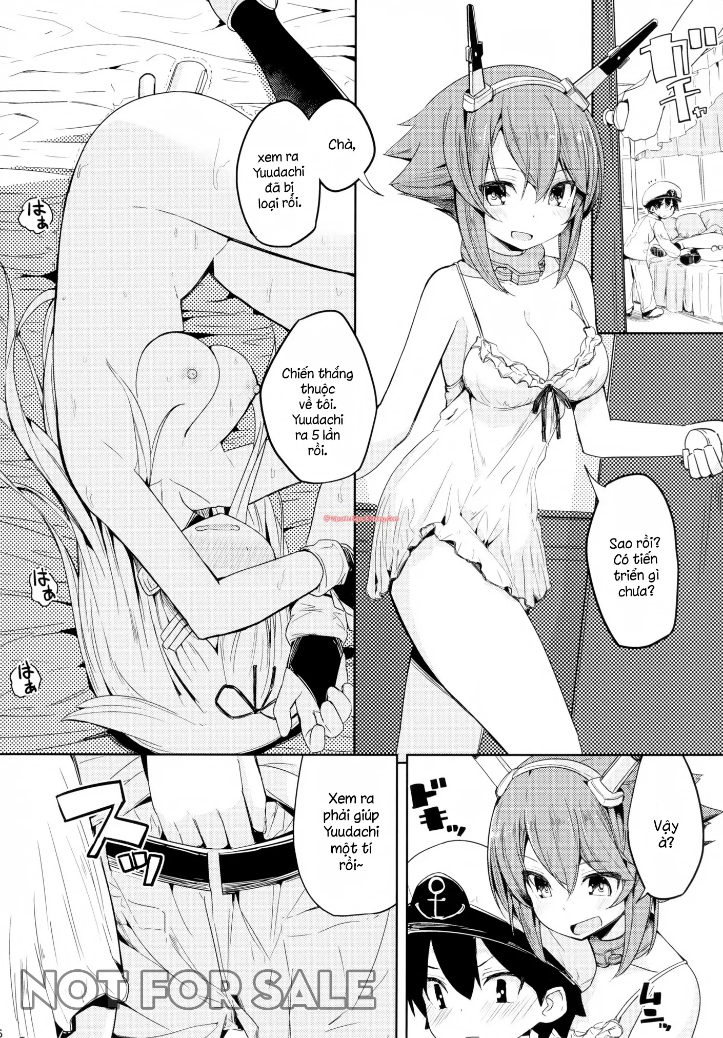 Yuudachi to Teitoku ga H de Kenka - Full trang 17