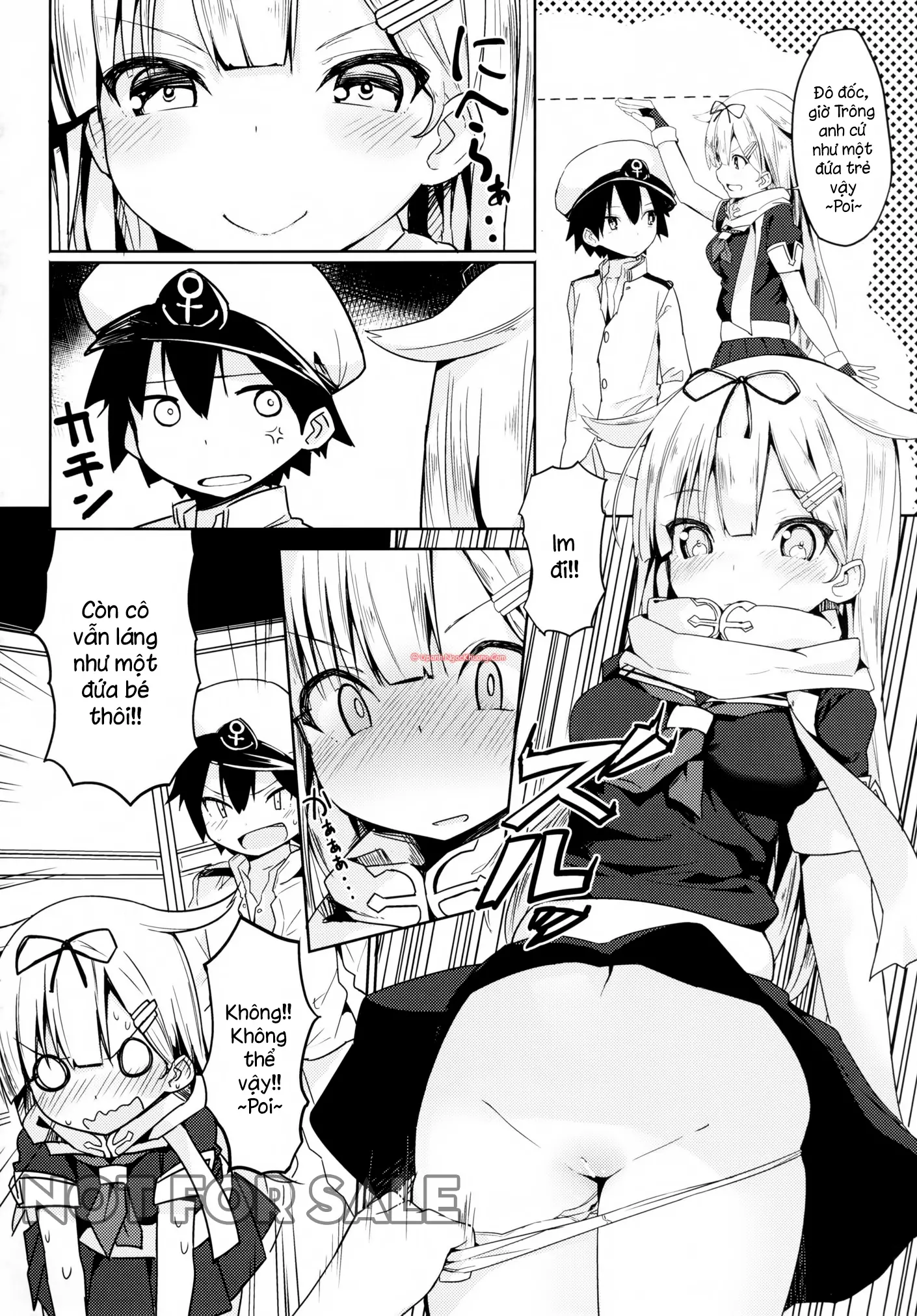 Yuudachi to Teitoku ga H de Kenka - Full trang 3