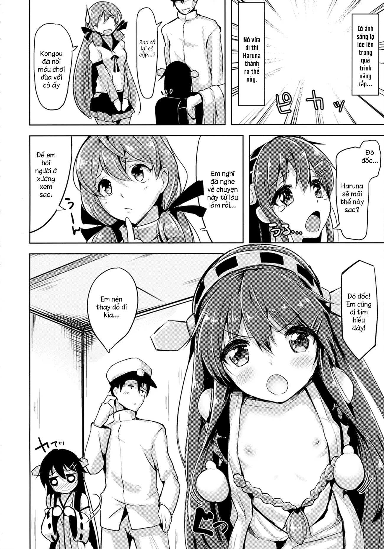 Loli Haruna ga Teitoku no Seieki de Moto ni Modoru Hon - Full trang 4