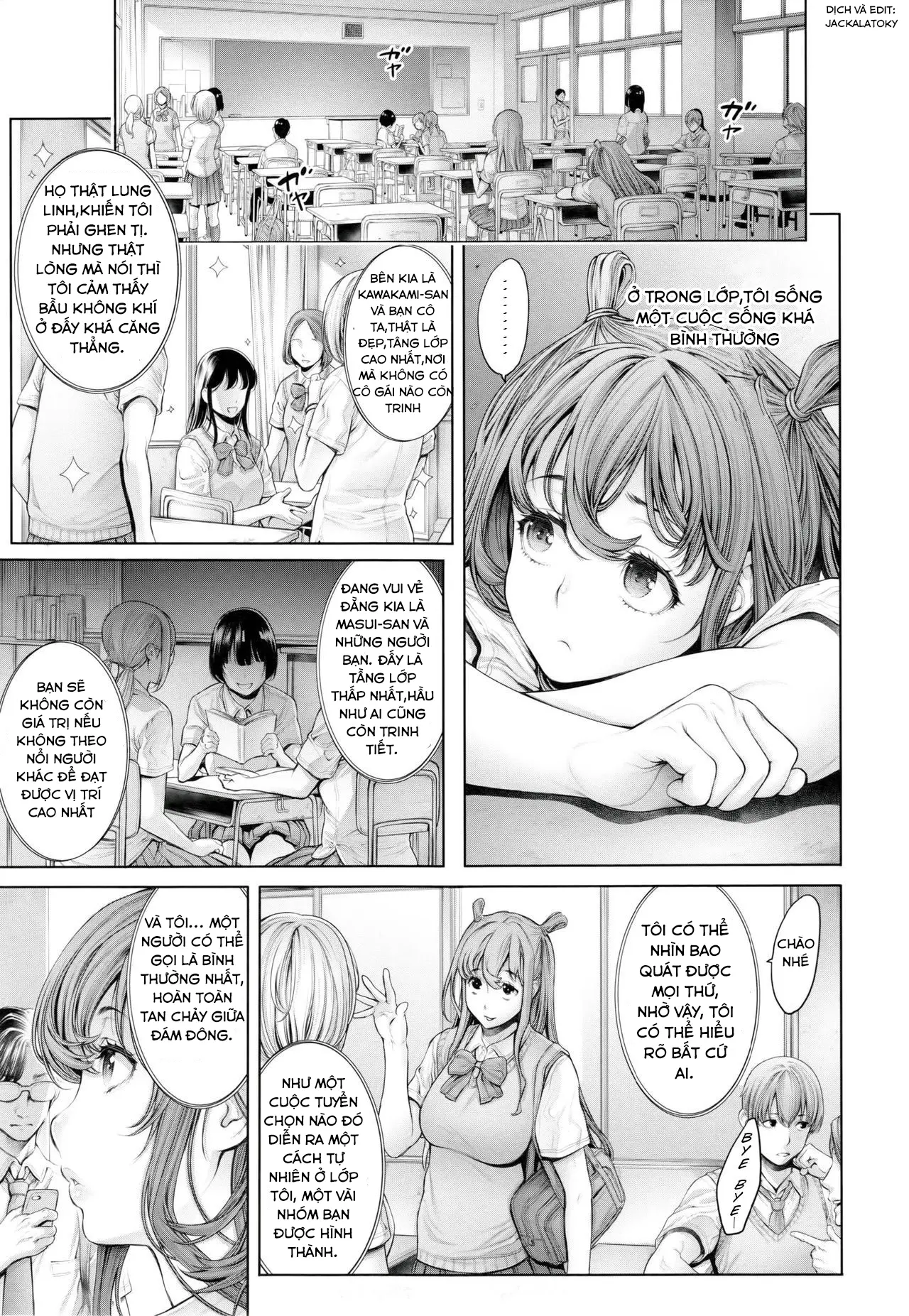 School Caste Ch. 0-1 (decensored) - Full trang 15