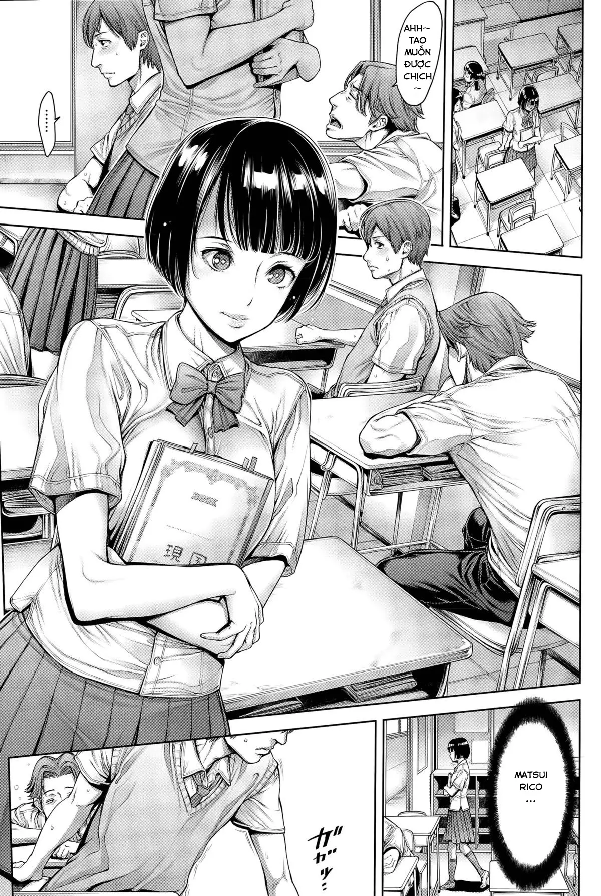 School Caste Ch. 0-1 (decensored) - Full trang 19