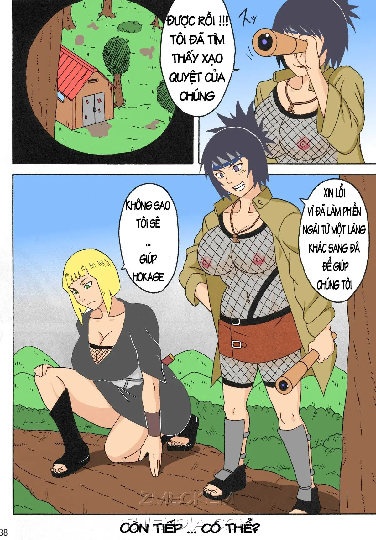 Tsunade no In Kangoku | Tsunade's Lewd Prison - Full trang 39
