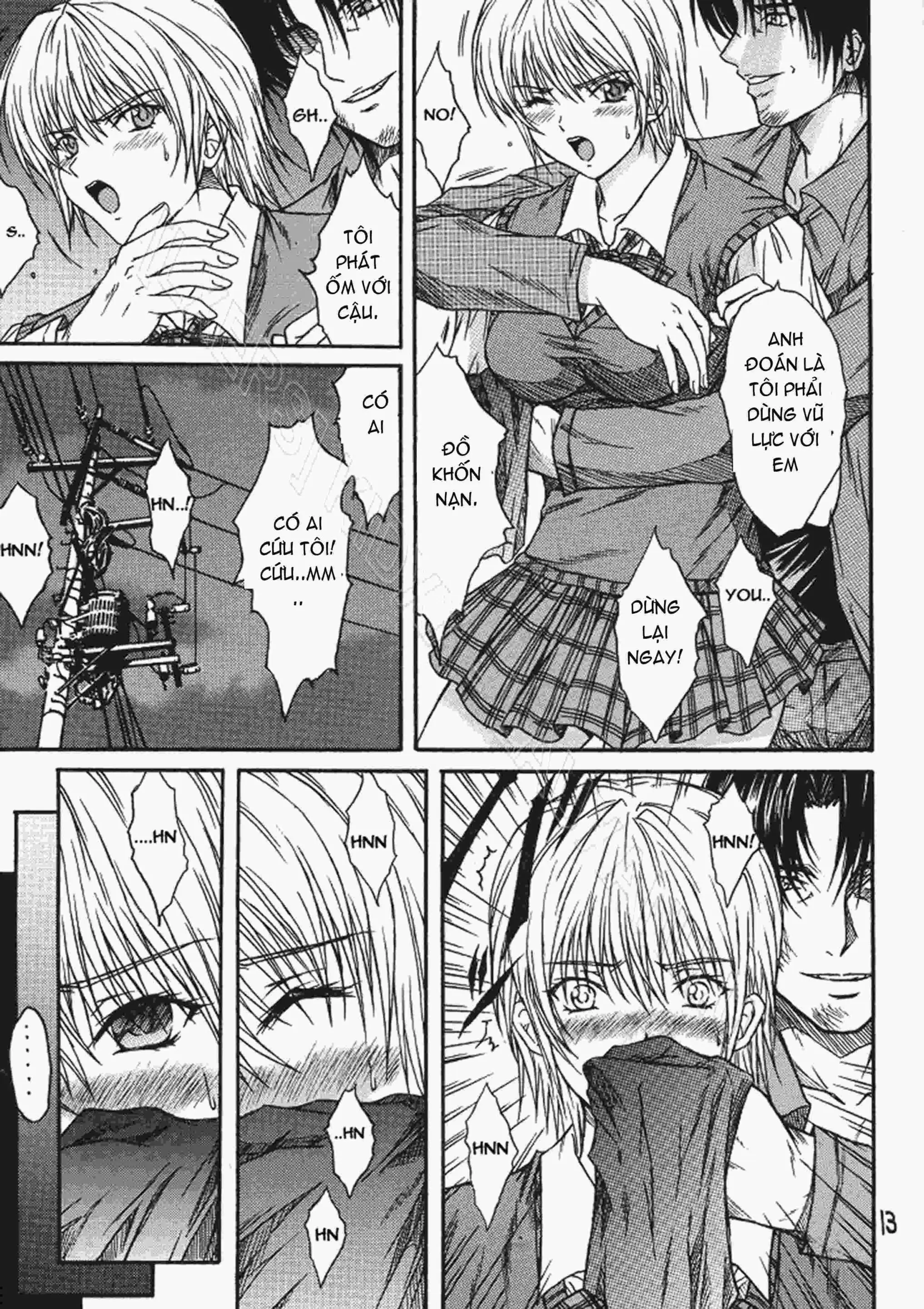 Ryoujoku Rensa 03 - Full trang 12