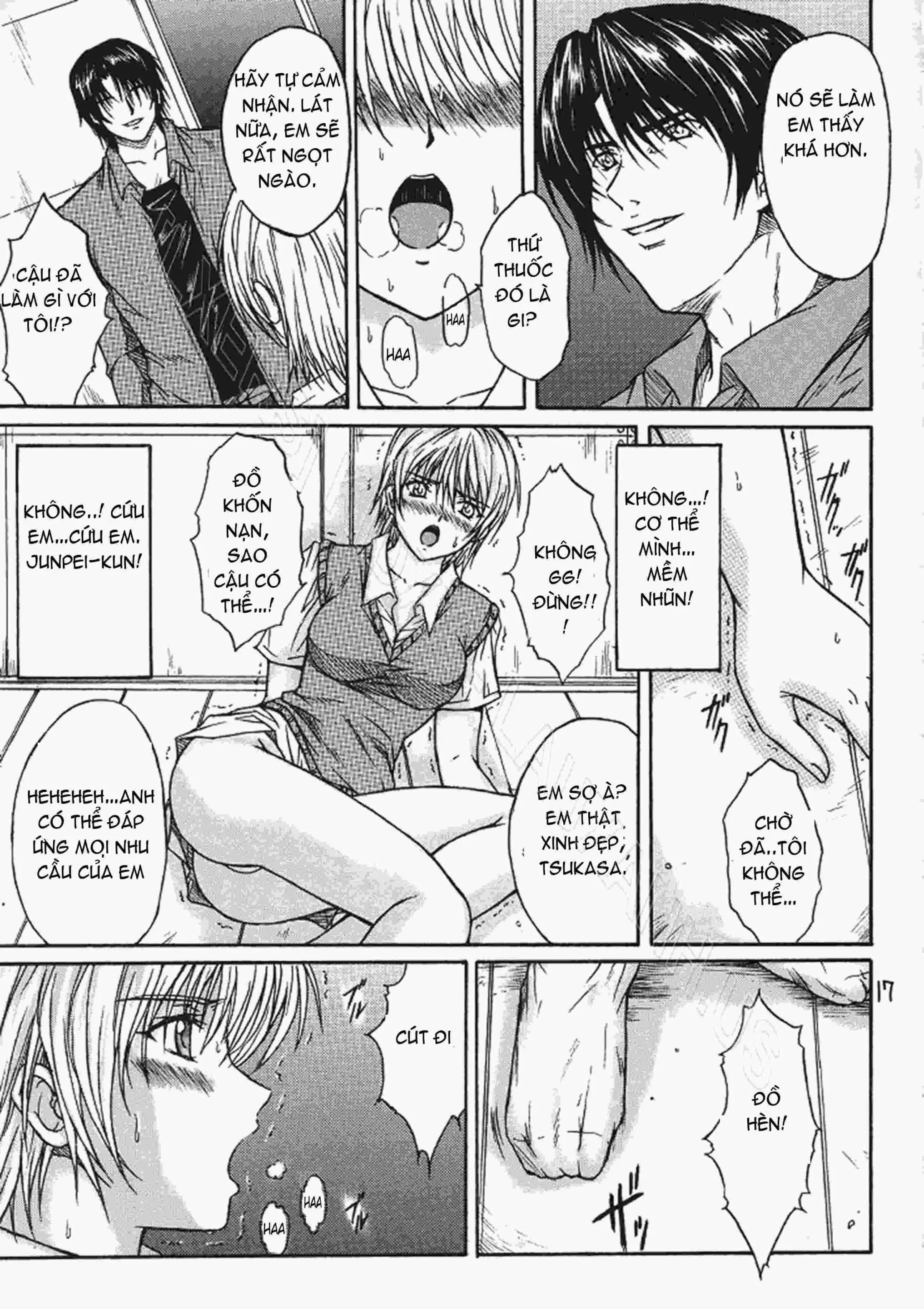 Ryoujoku Rensa 03 - Full trang 16