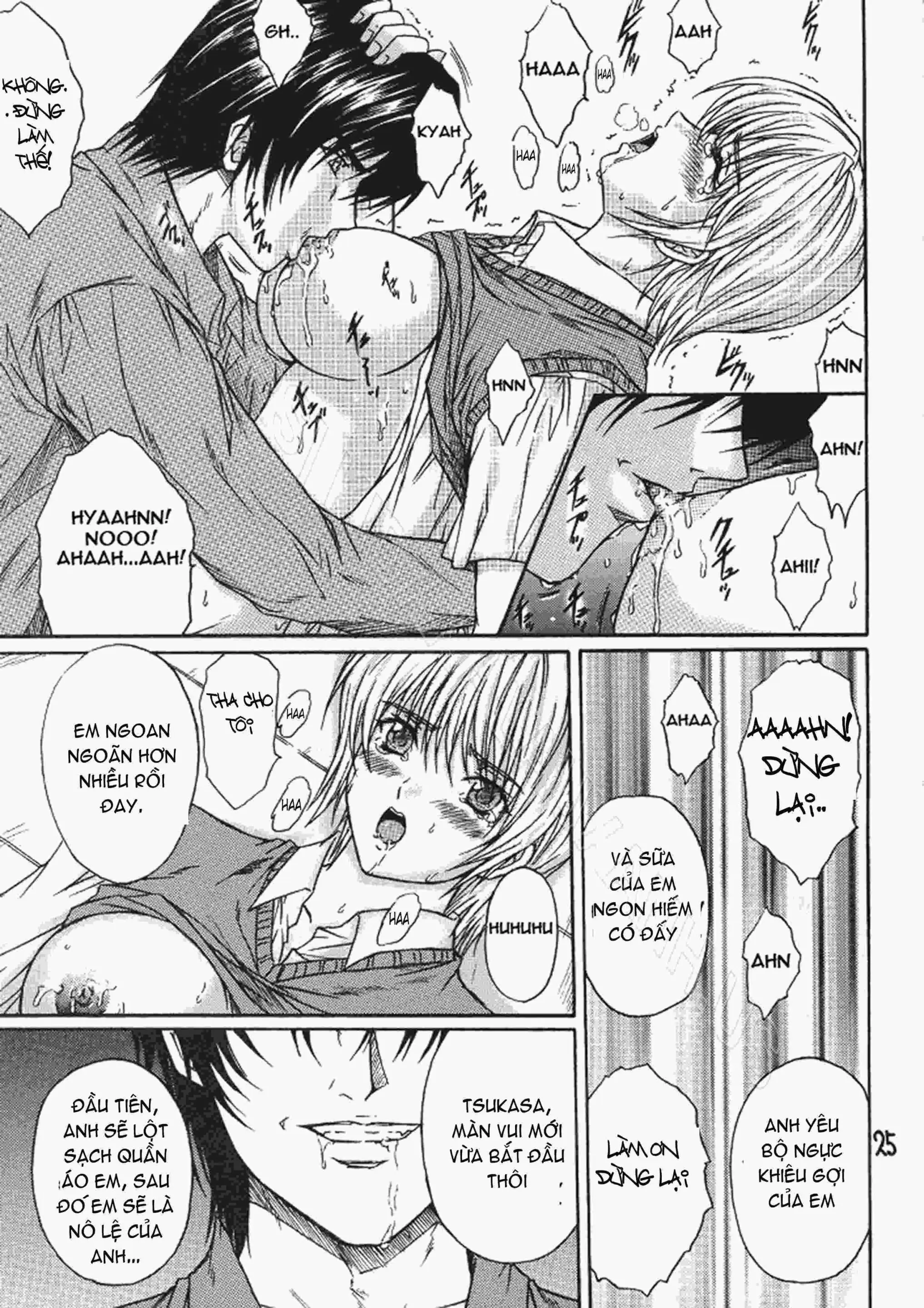 Ryoujoku Rensa 03 - Full trang 24
