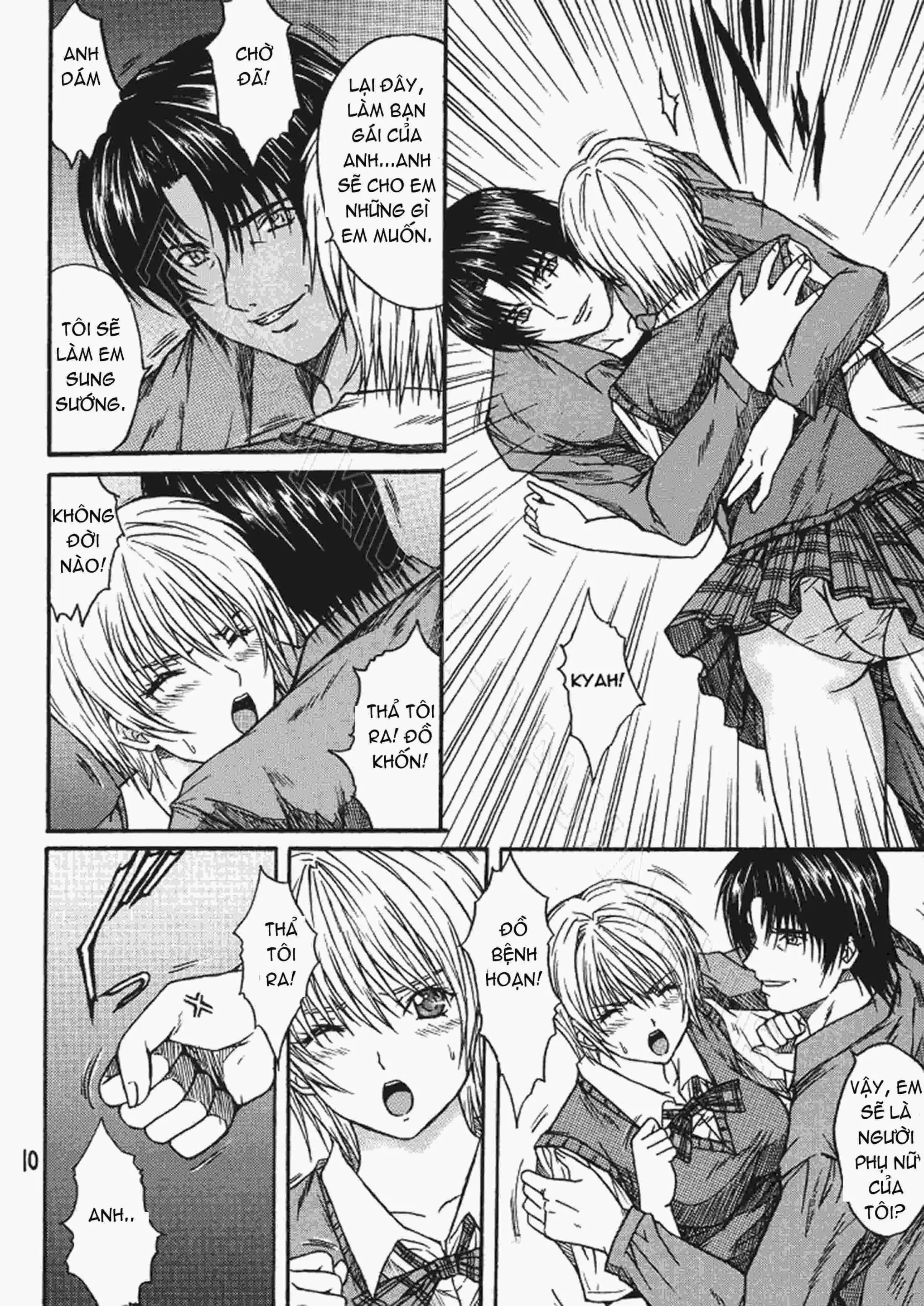 Ryoujoku Rensa 03 - Full trang 9