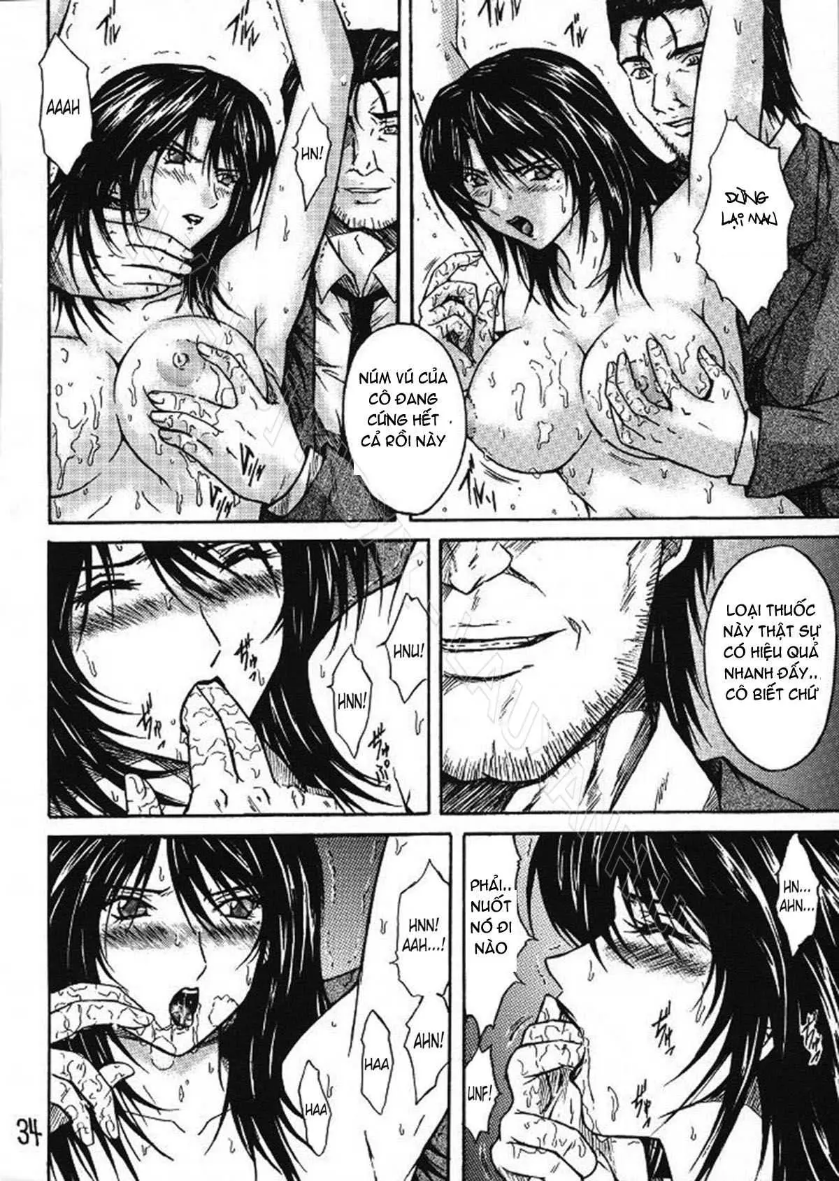 Ryoujoku Rensa 02 - Full trang 33