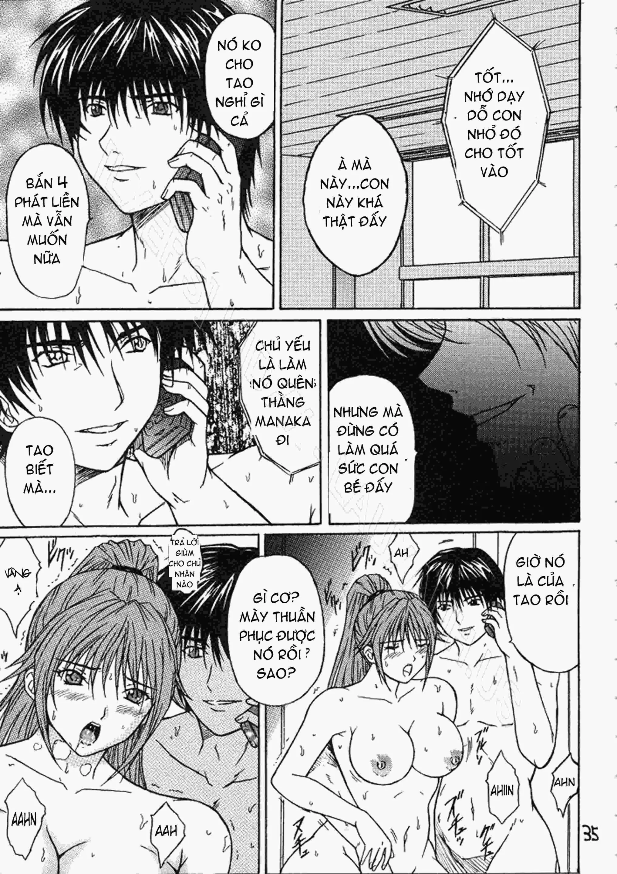Ryoujoku Rensa 01 - Full trang 34