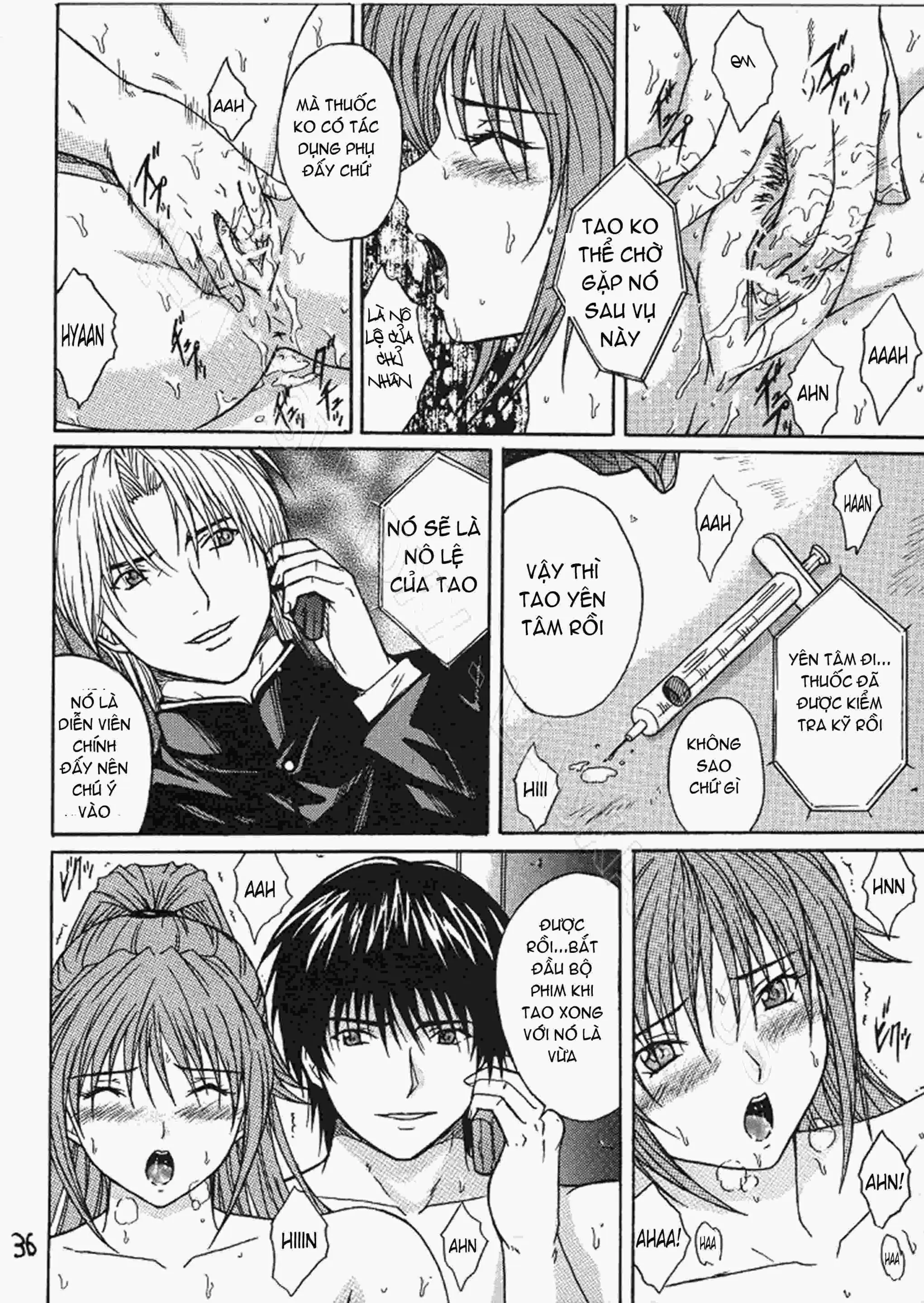 Ryoujoku Rensa 01 - Full trang 35