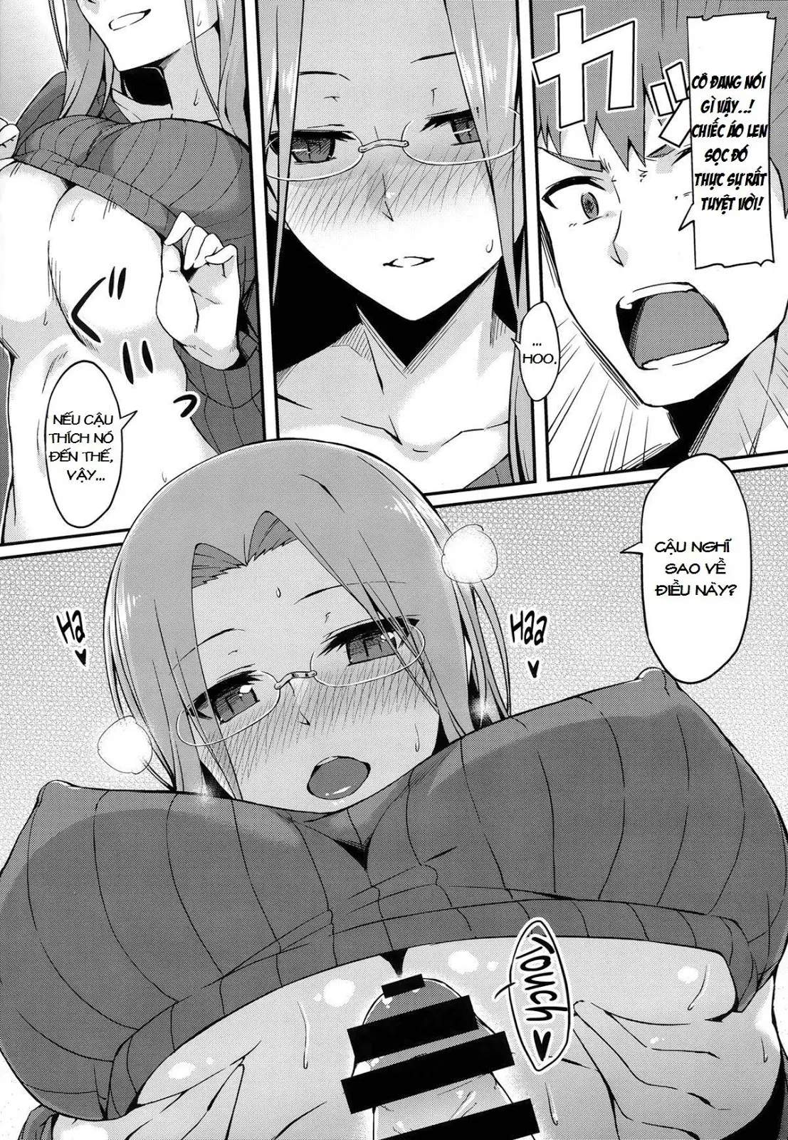 Rider-san to Tate Sweater. - Full trang 10