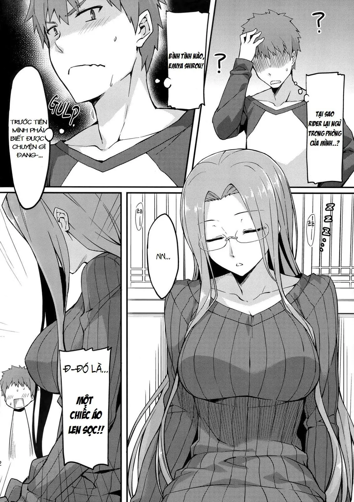Rider-san to Tate Sweater. - Full trang 4