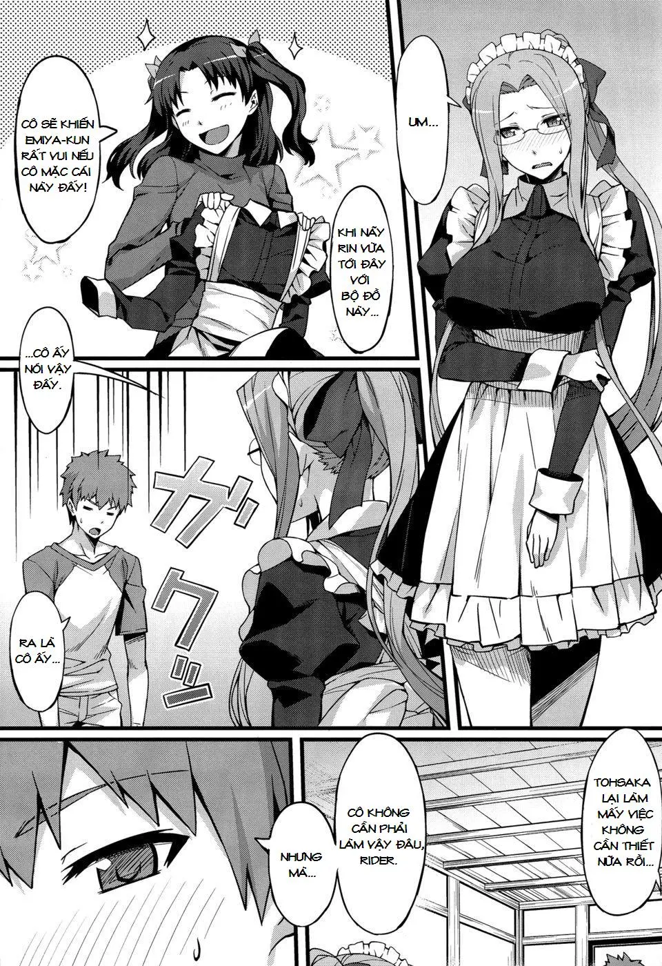 Rider-san to Maid Fuku. - Full trang 7