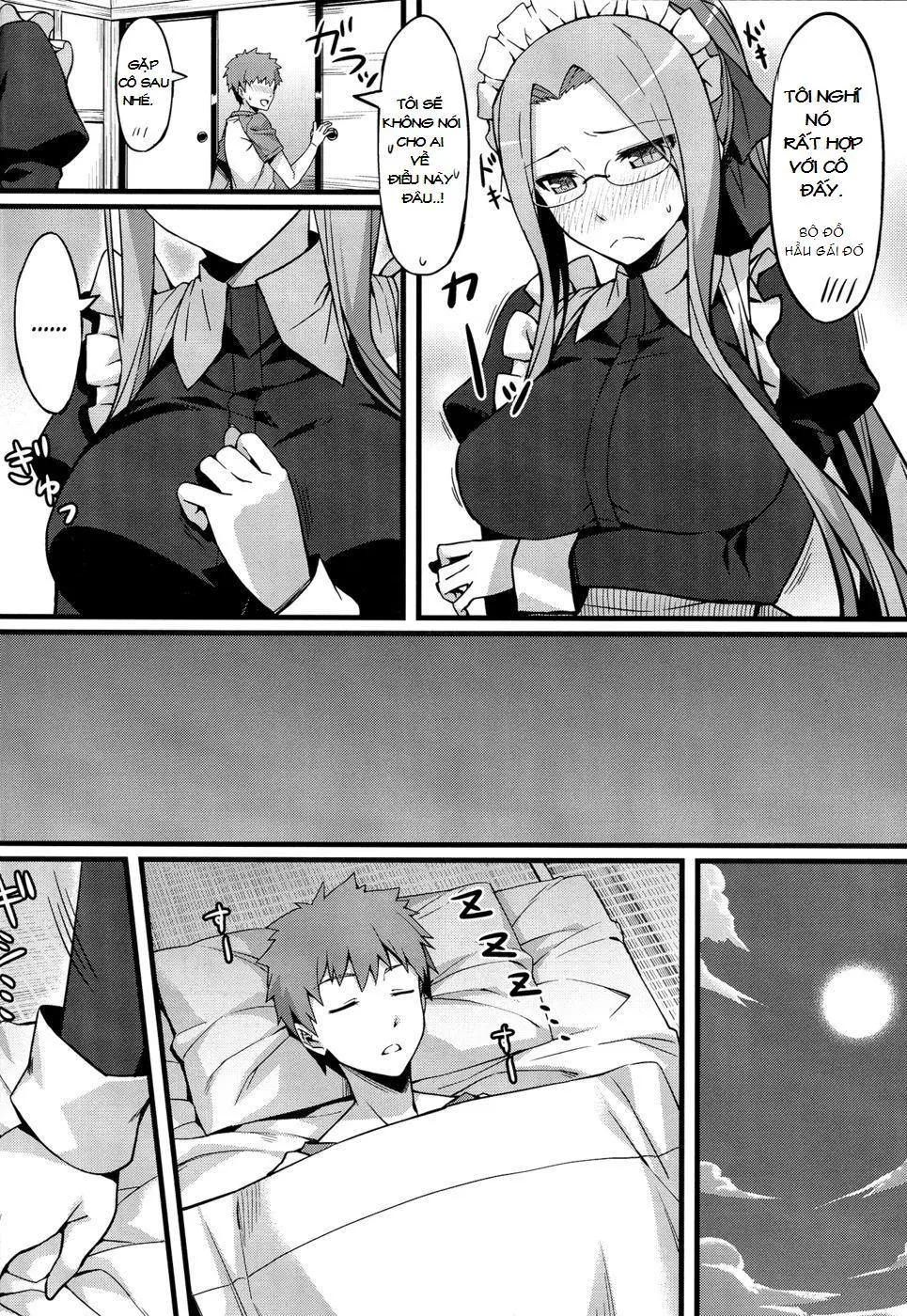 Rider-san to Maid Fuku. - Full trang 8