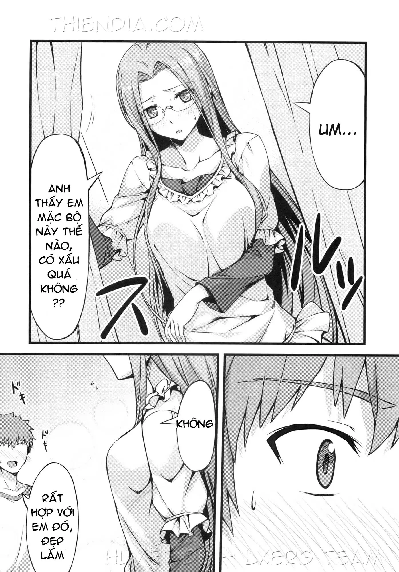 Rider-san to Shichakushitsu. | In the Dressing Room with Rider-san - Full trang 5