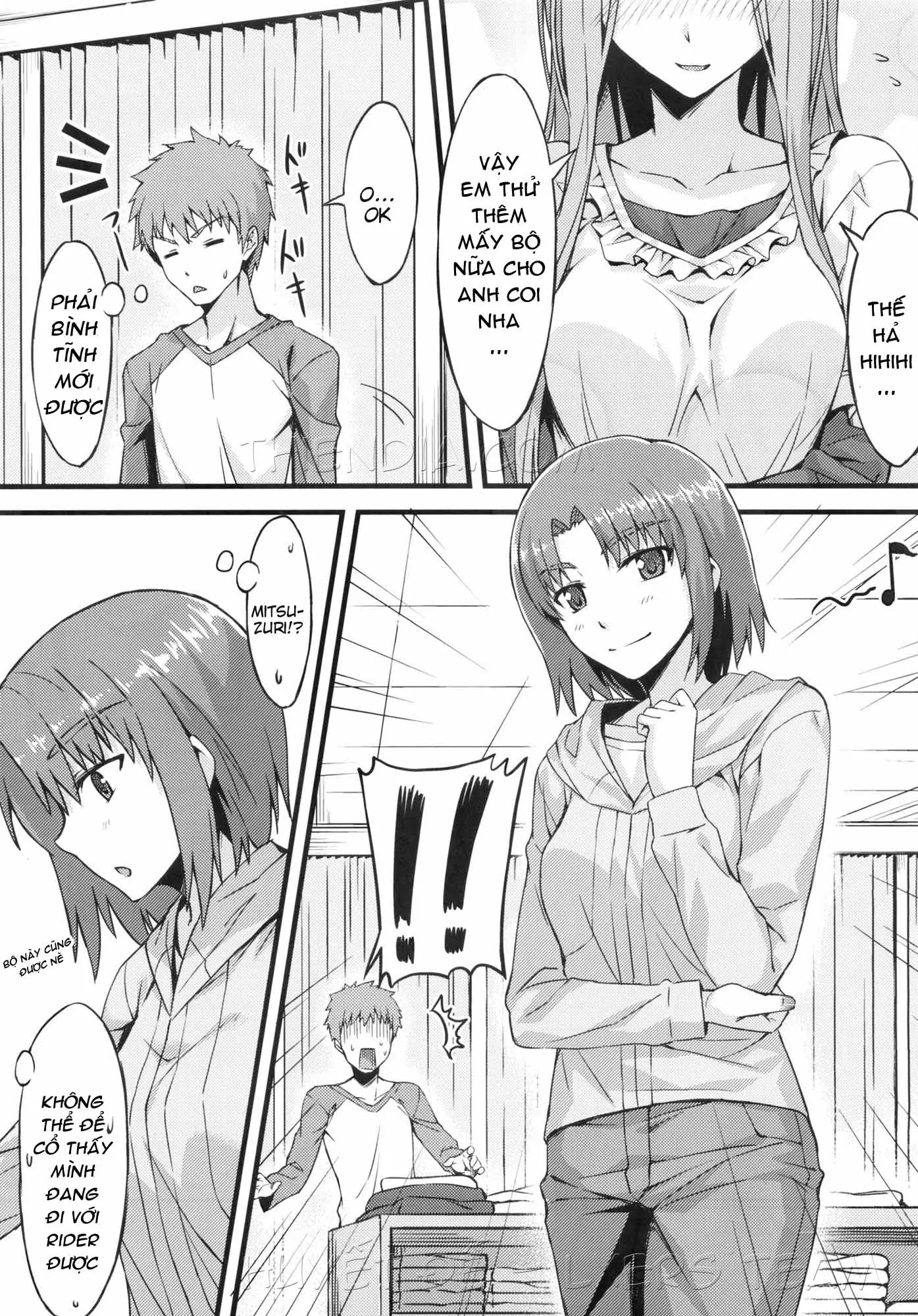 Rider-san to Shichakushitsu. | In the Dressing Room with Rider-san - Full trang 6