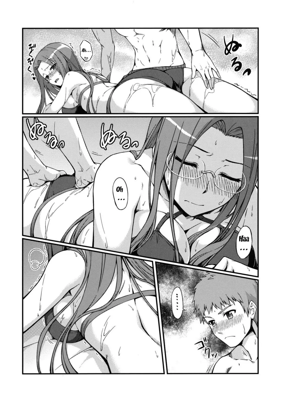 Rider-san to Kaisuiyoku. | Rider-san and the Beach - Full trang 9
