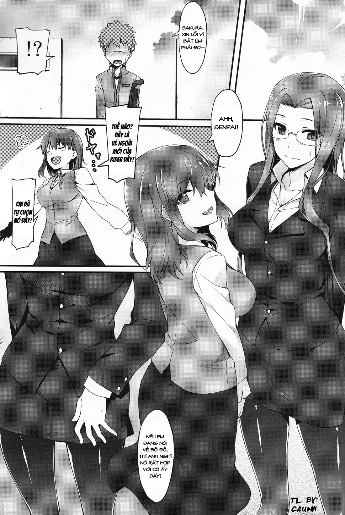 Rider-san to Kuro Stocking. | Rider-san and Black Stocking. - Full trang 2