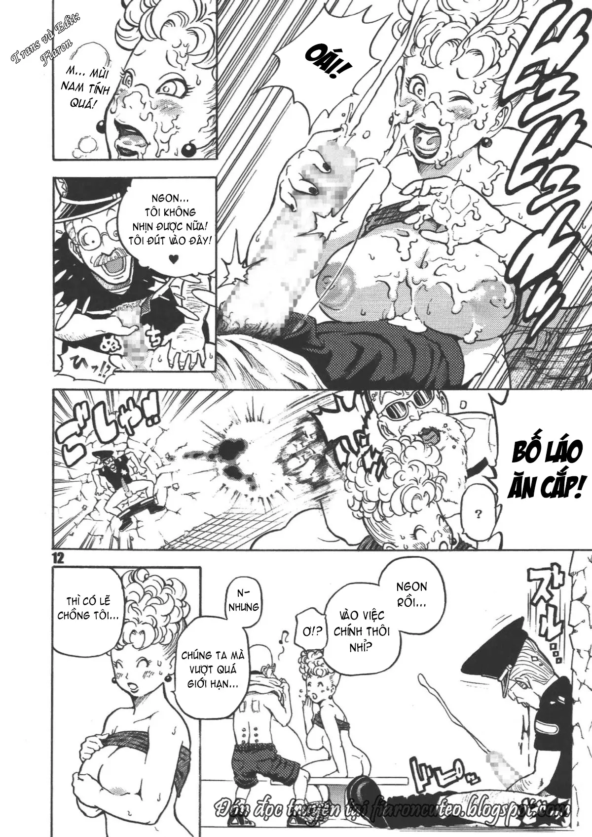 Dangan Ball Maki no Ichi - Nishi no Miyako no Harenchi Jiken - Full trang 12