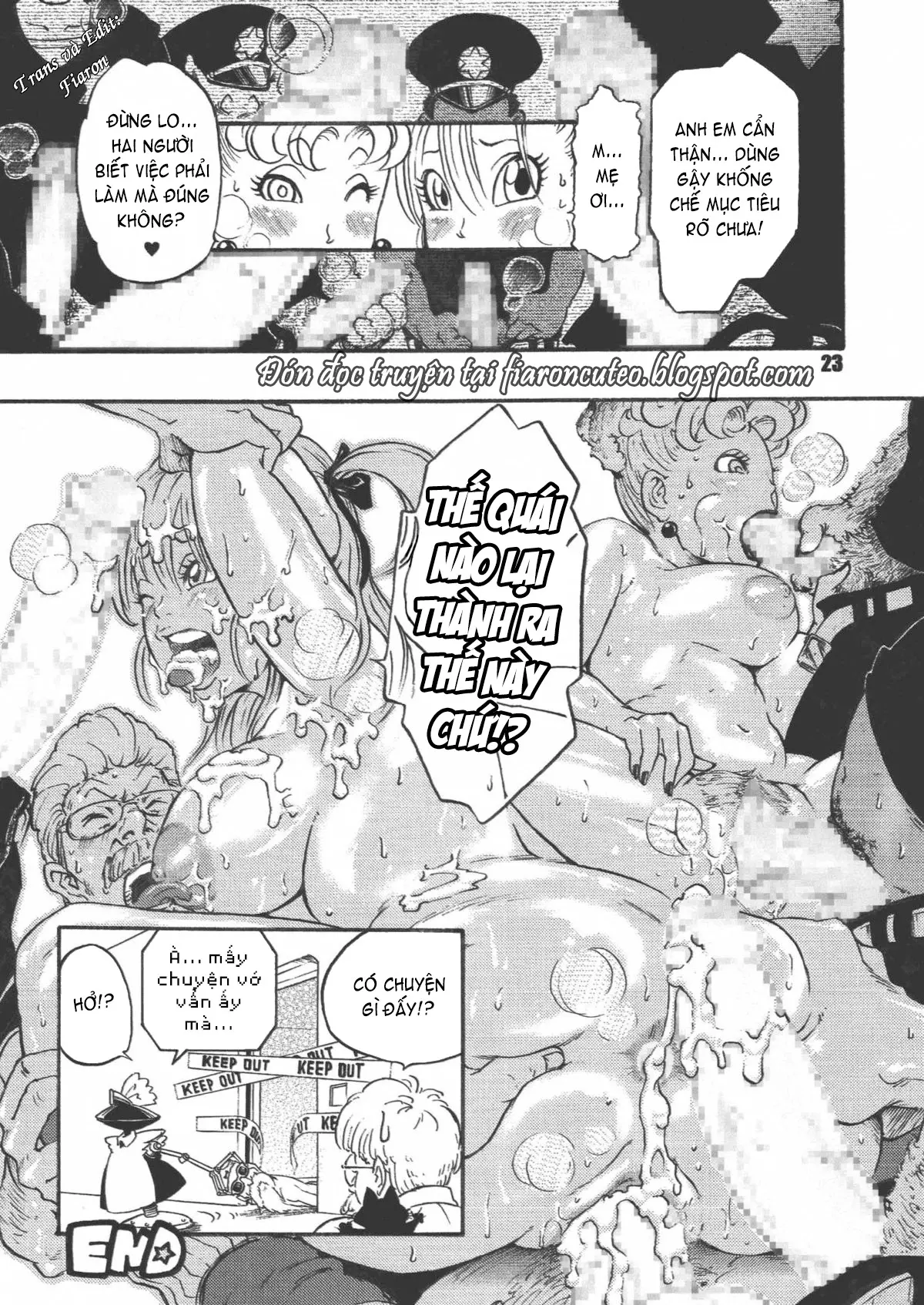Dangan Ball Maki no Ichi - Nishi no Miyako no Harenchi Jiken - Full trang 23