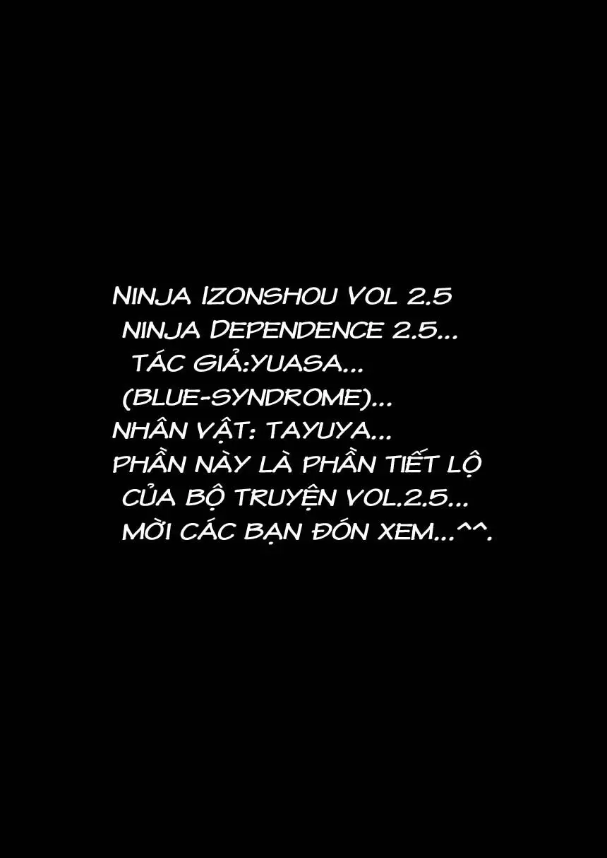 Ninja Izonshou Vol.2.5 | Ninja Dependence Vol.2.5 - Full trang 2