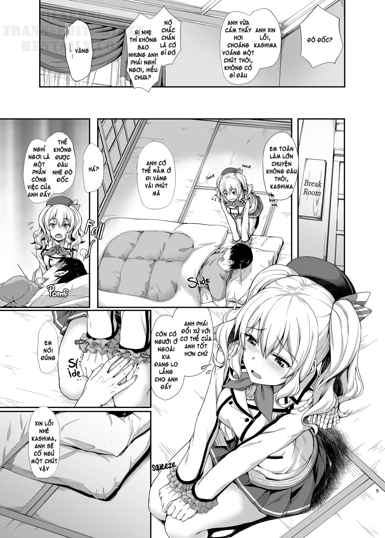 Amaama Kashima (decensored) - Full trang 5