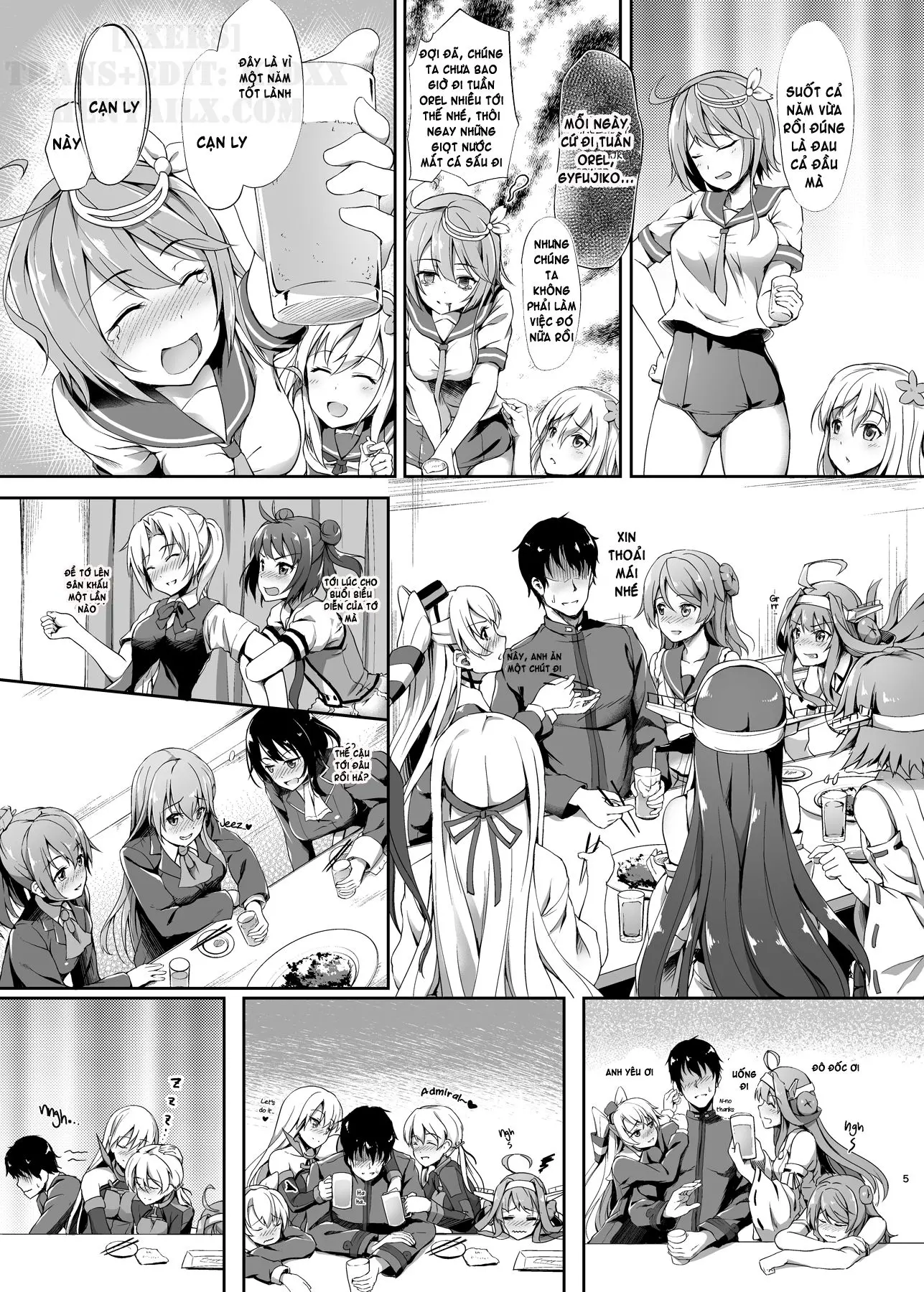Haruna wa Ikenaiko desu | Haruna is a Bad Girl (decensored) - Full trang 5