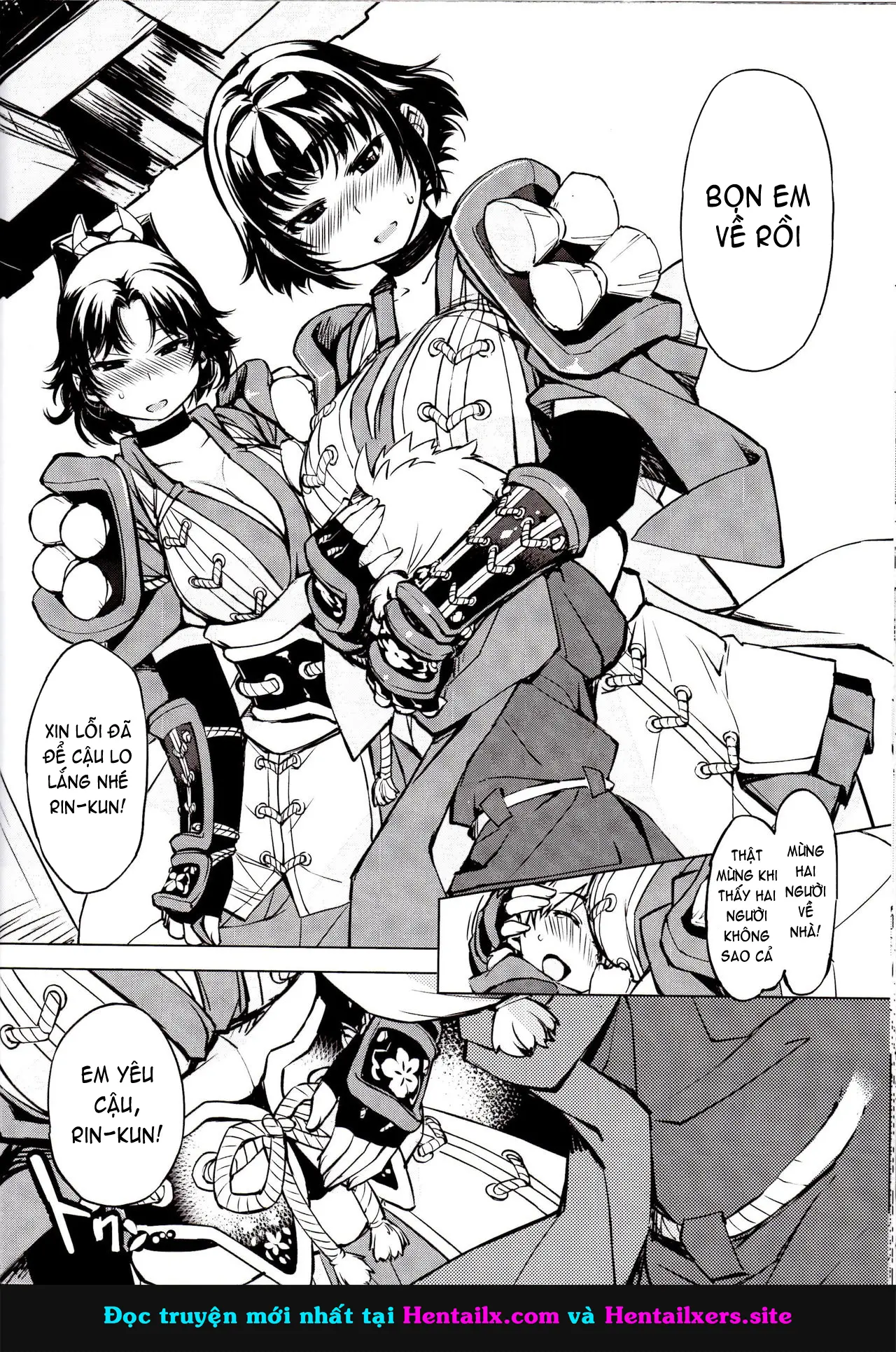 Kanraku! Onigashima - Full trang 32