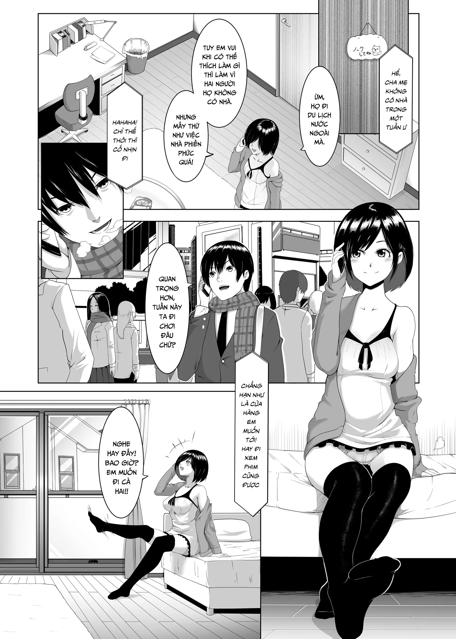 JK (Jitaku Kankin) SEX - Full trang 3
