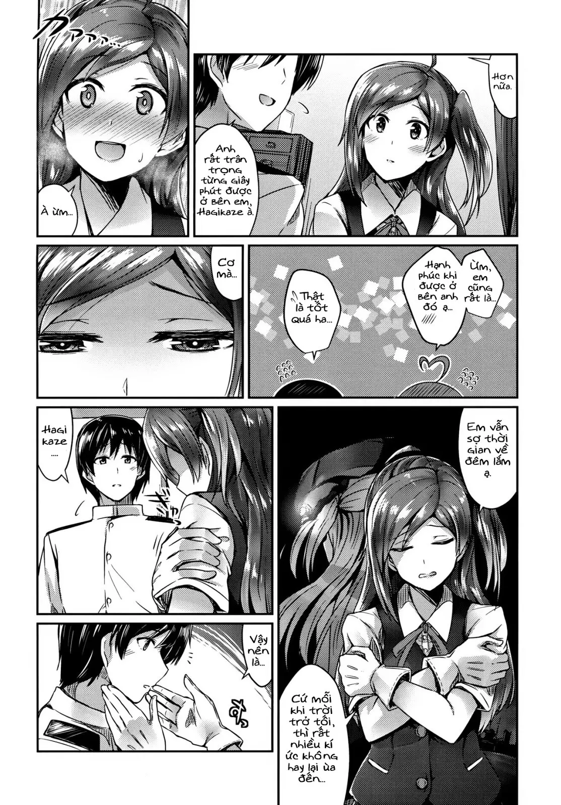 Hagikaze to yoru no omoide - Full trang 3