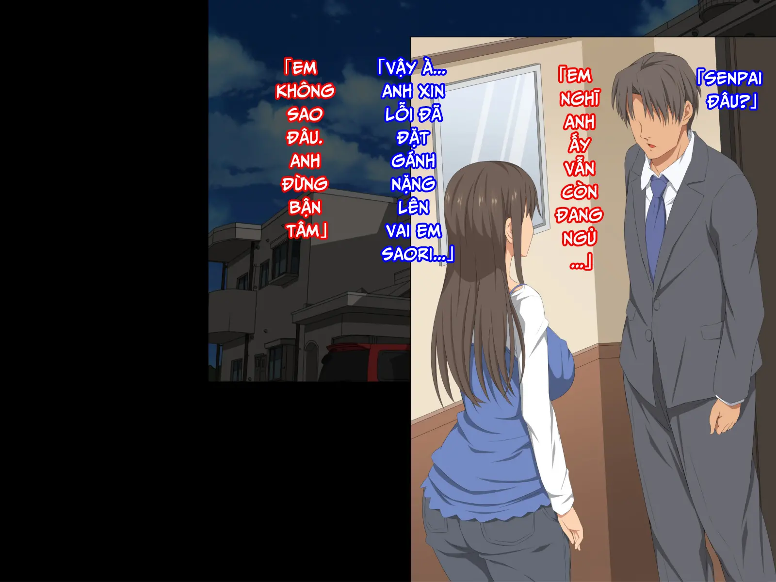 Senpai o Ie ni Isourou Saseteitara Itsunomanika Tsuma ga Netorareteita Zenpen - Full trang 18