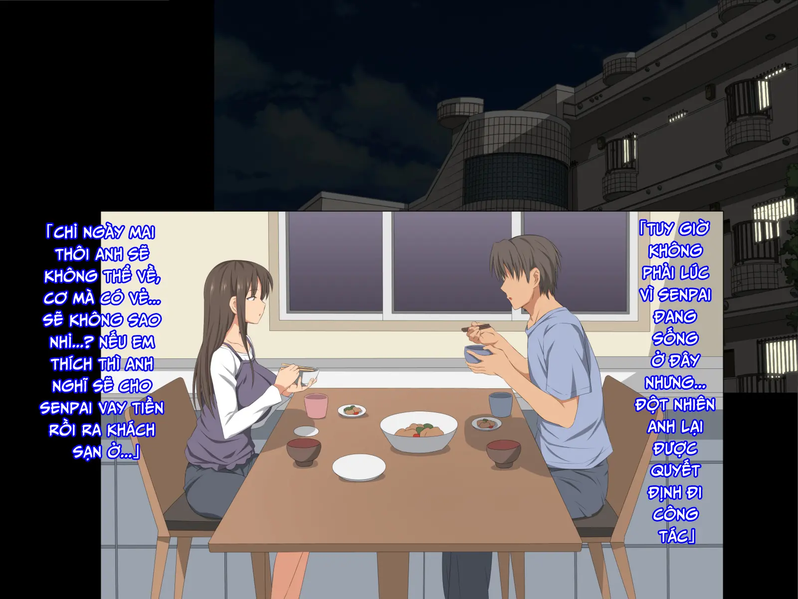 Senpai o Ie ni Isourou Saseteitara Itsunomanika Tsuma ga Netorareteita Zenpen - Full trang 49