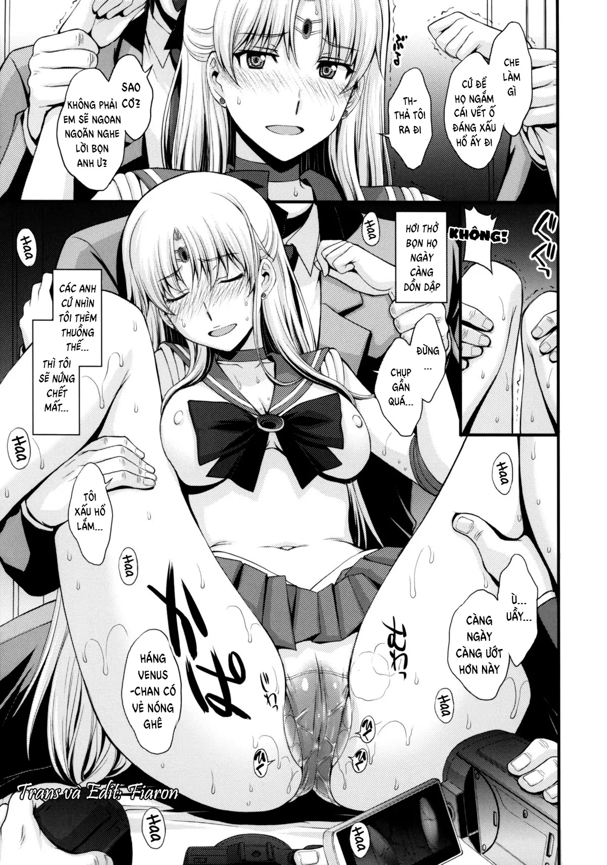 Venus ga Oji-san ni Camera Mesen de Makuwararete Mawasaremashita. - Full trang 8