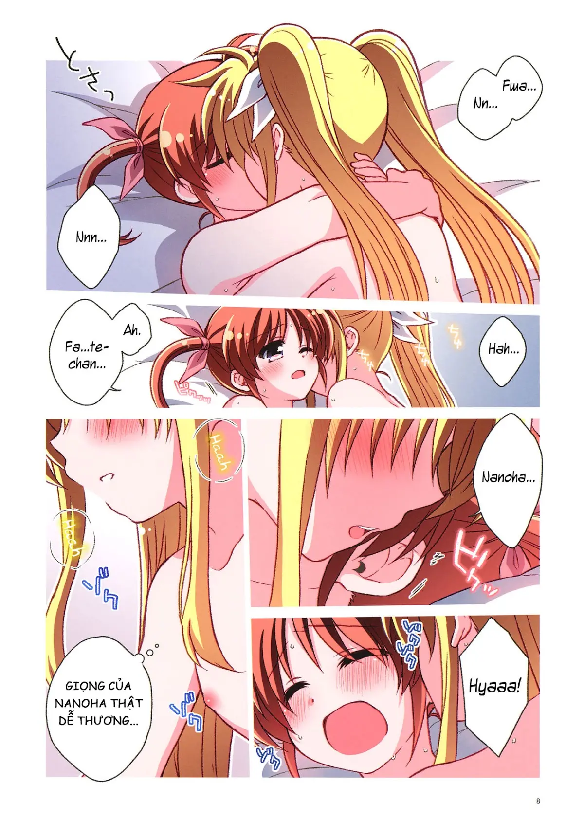 NanoFei Netsu ni Ukasarete... | NanoFate Floating in Passion... - Full trang 8