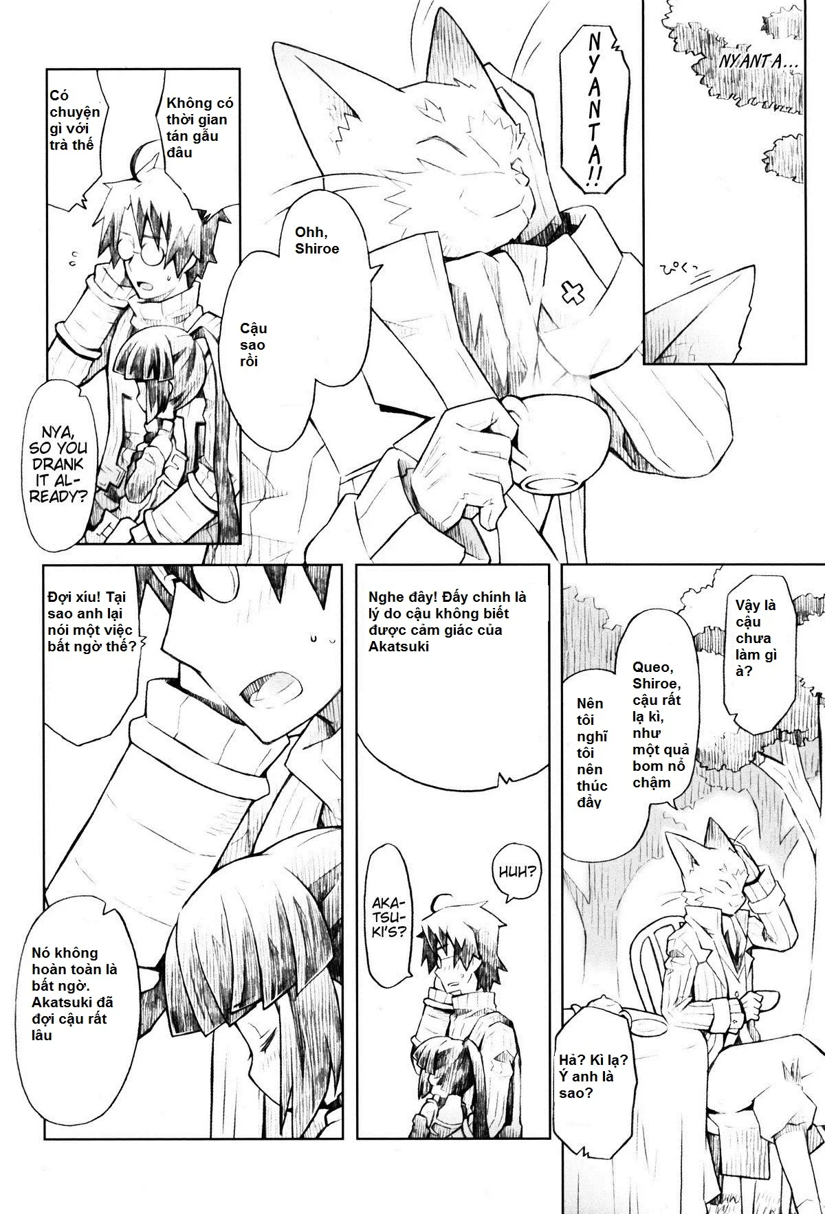 Neko to Ocha to Kyuujitsu to. | A Cat, Tea, and a Holiday. - Full trang 11