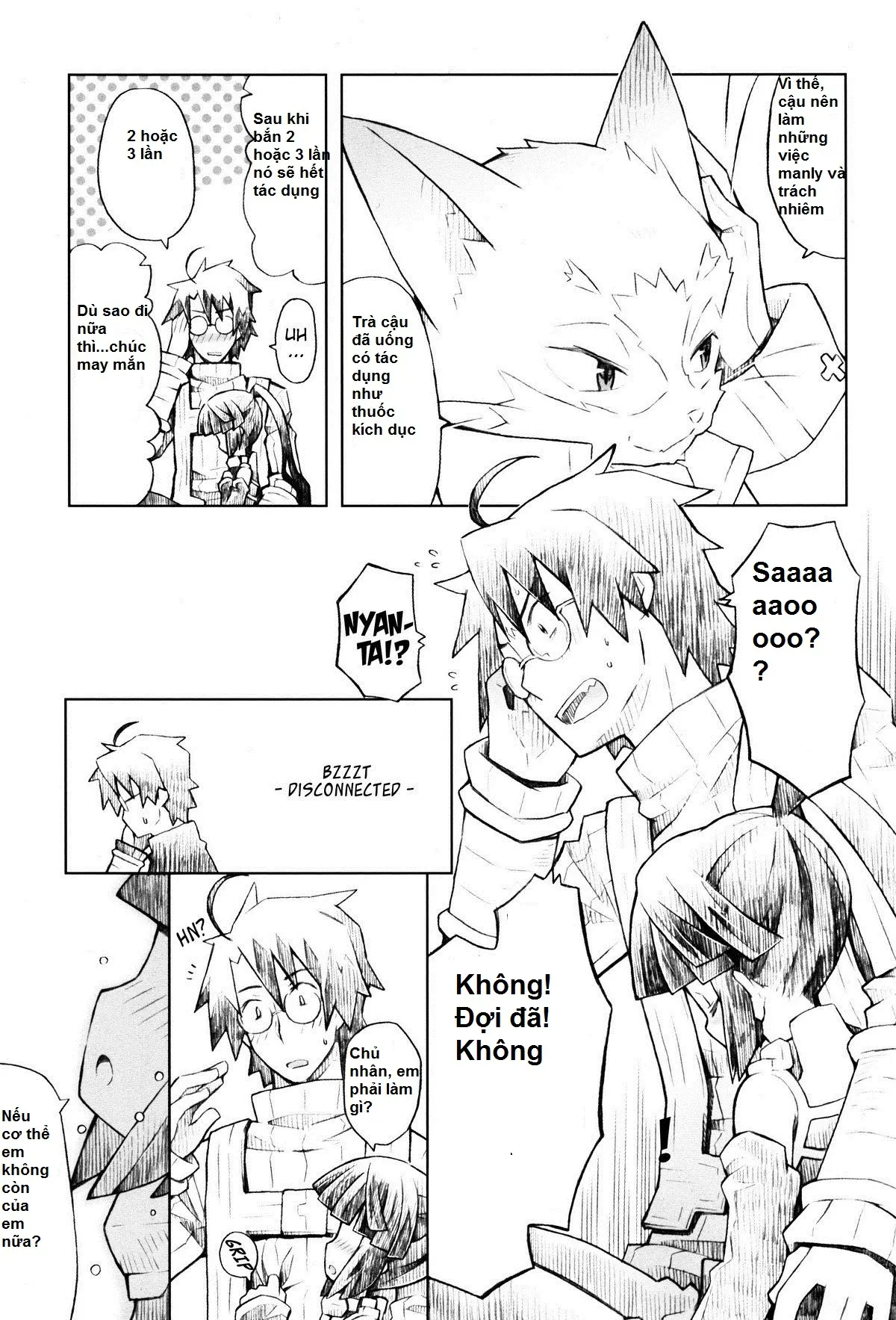 Neko to Ocha to Kyuujitsu to. | A Cat, Tea, and a Holiday. - Full trang 12