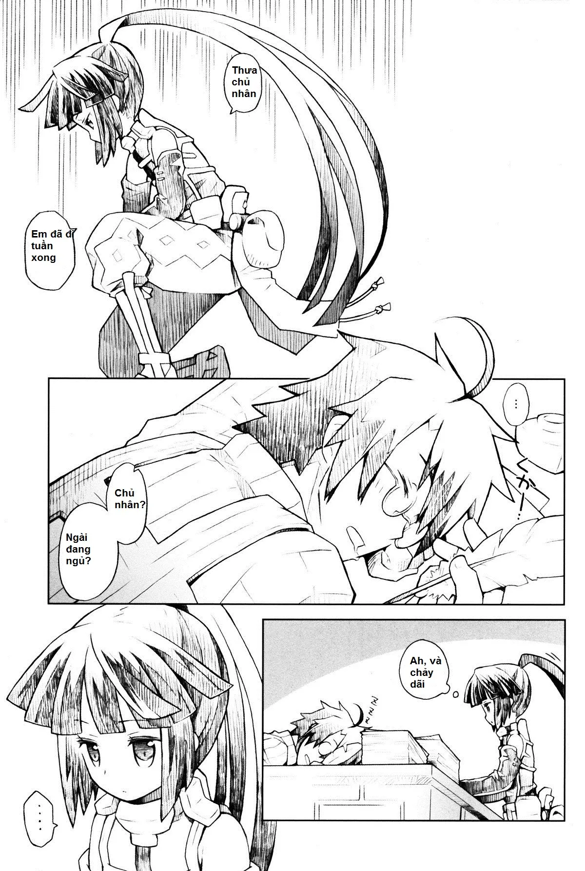 Neko to Ocha to Kyuujitsu to. | A Cat, Tea, and a Holiday. - Full trang 4