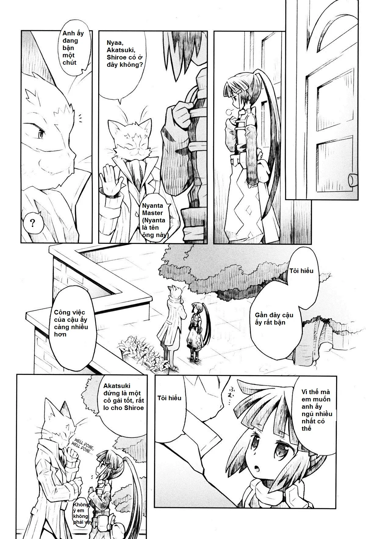 Neko to Ocha to Kyuujitsu to. | A Cat, Tea, and a Holiday. - Full trang 5