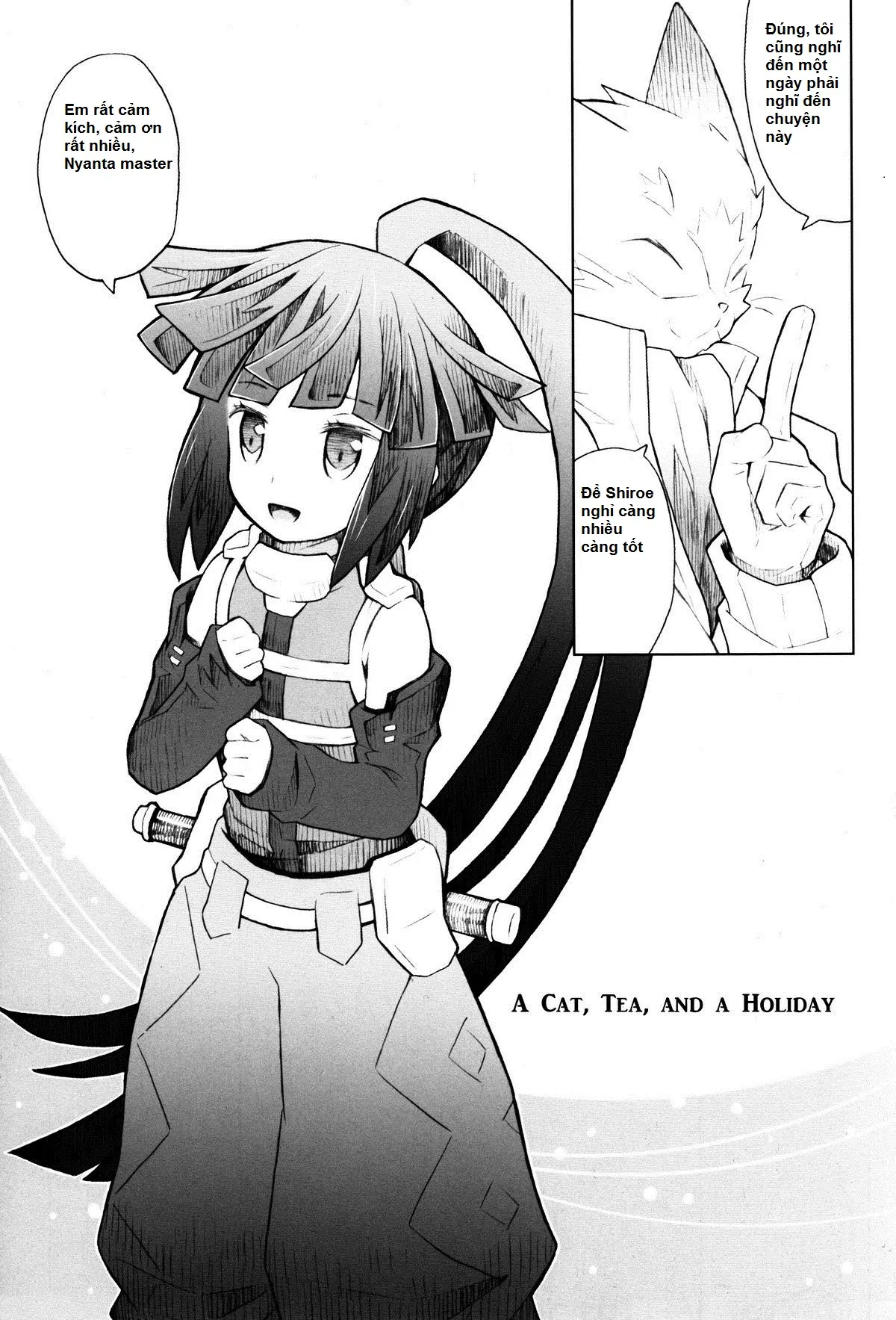 Neko to Ocha to Kyuujitsu to. | A Cat, Tea, and a Holiday. - Full trang 6