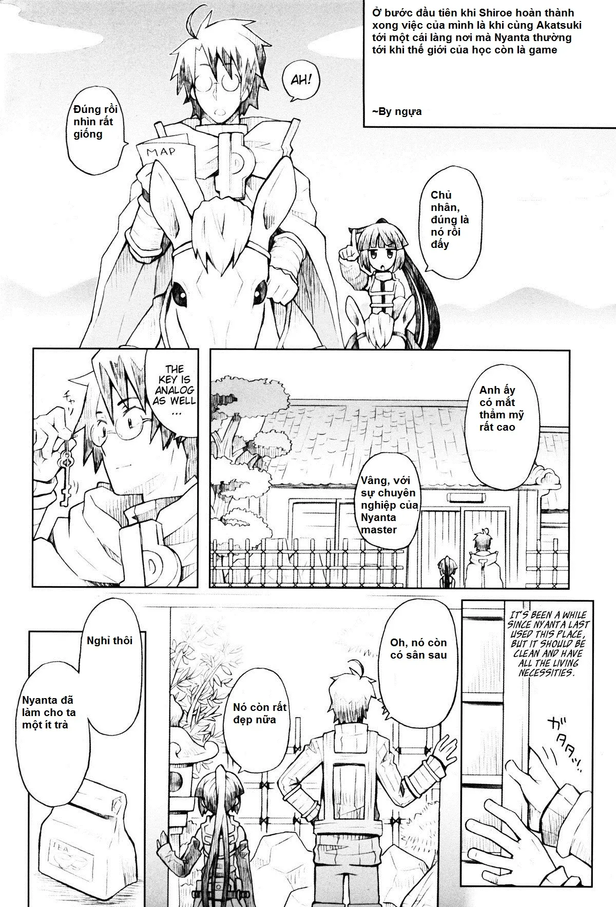 Neko to Ocha to Kyuujitsu to. | A Cat, Tea, and a Holiday. - Full trang 7