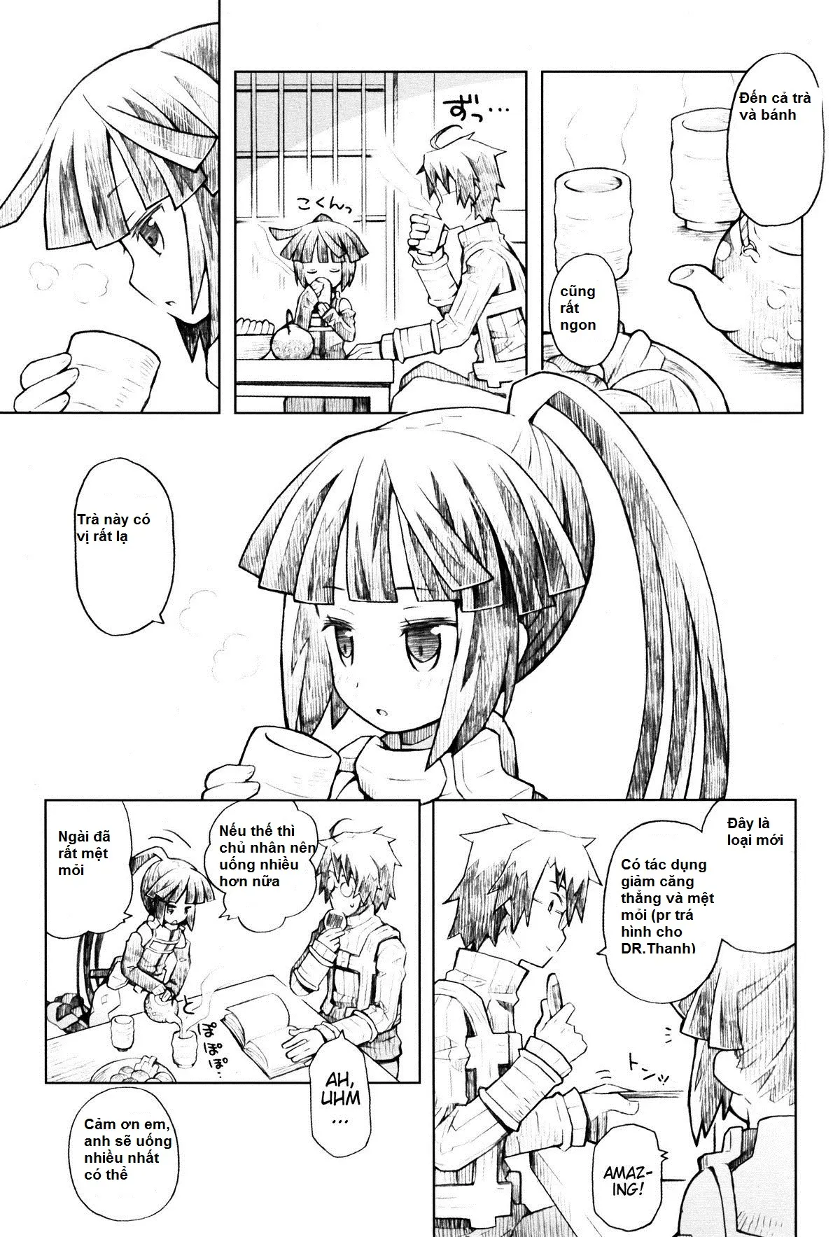 Neko to Ocha to Kyuujitsu to. | A Cat, Tea, and a Holiday. - Full trang 8