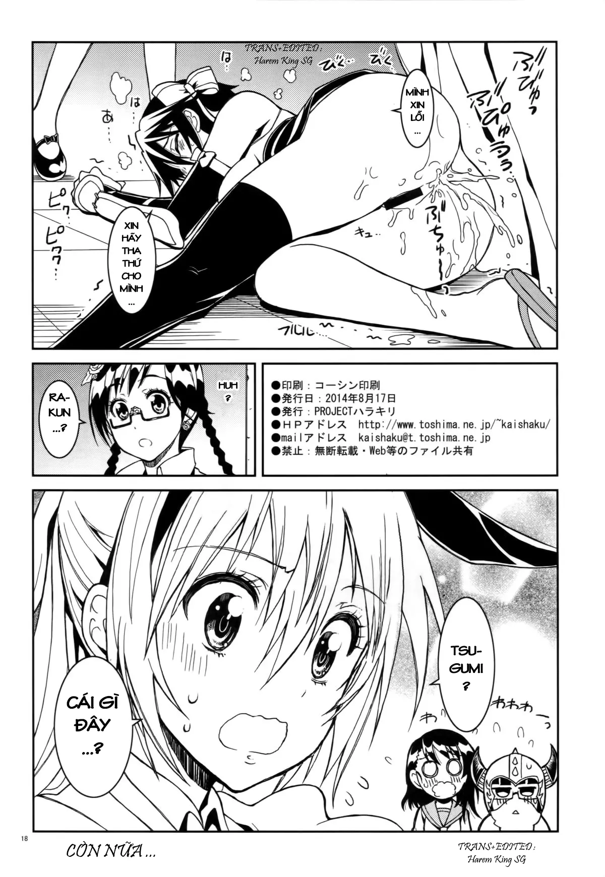 Nisenisekoi 4 - Full trang 19