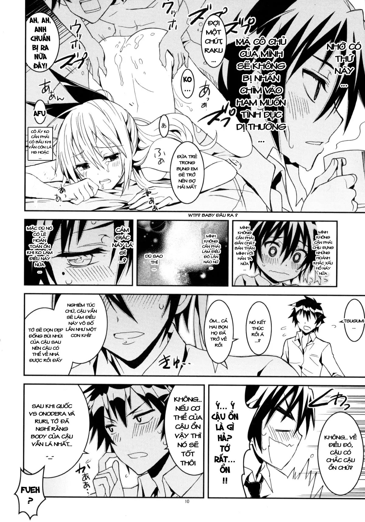 Nisenisekoi 3 - Full trang 10