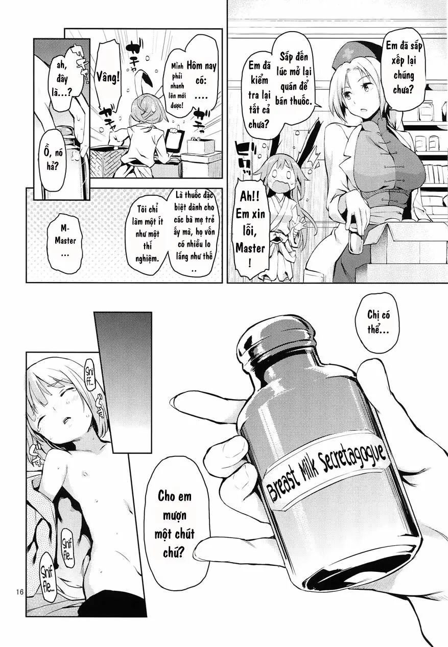 Suwasete Kudasai Udonge Mama! | Let me suck it, Udongemama! - Full trang 14